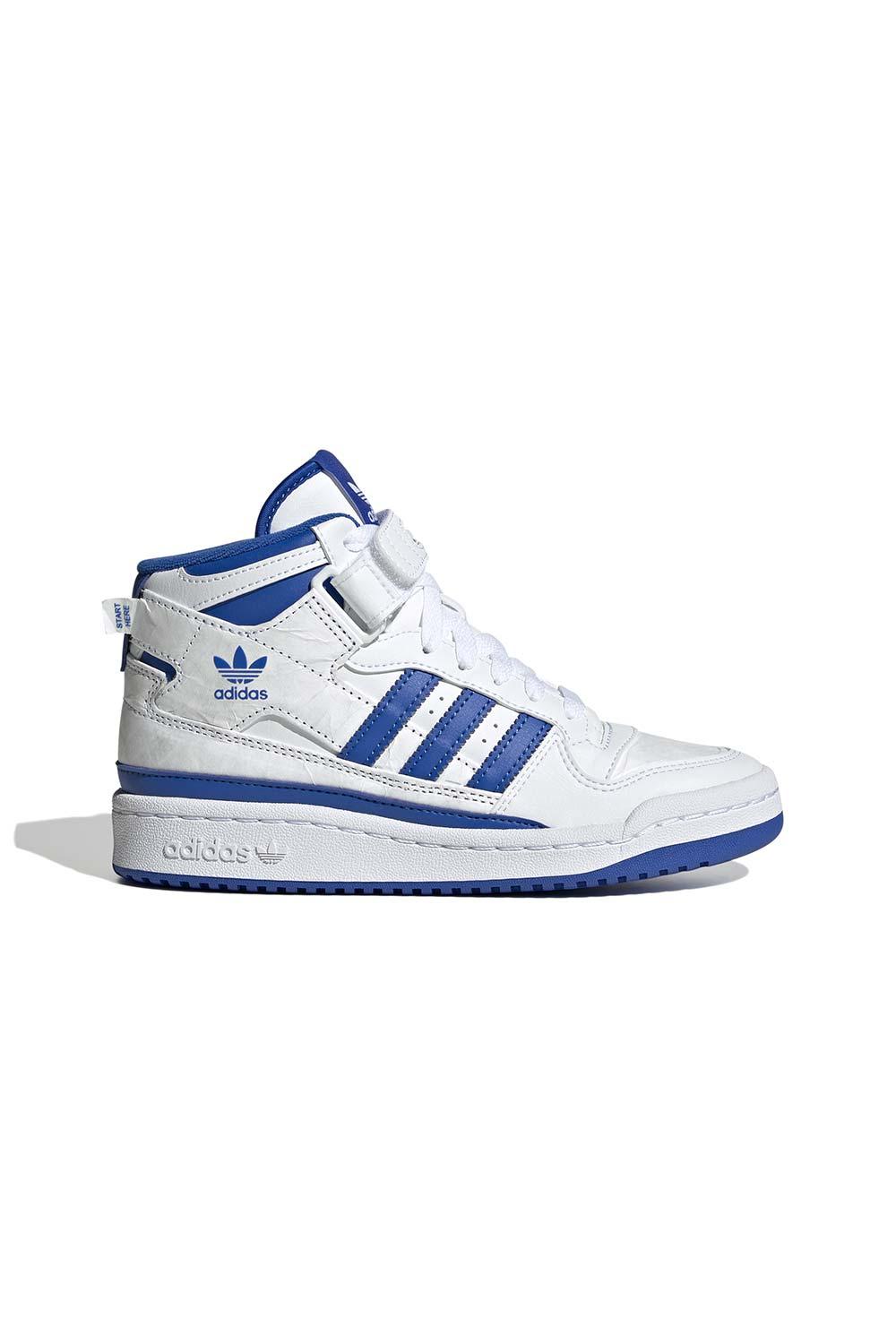 Adidas-Forum Mid J Blue-Sneakers-1-Milagron.com
