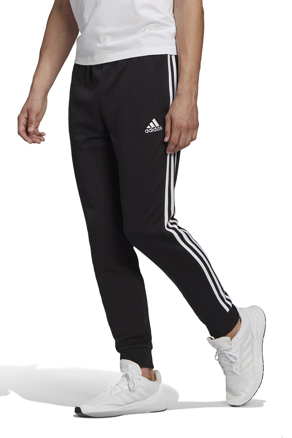 Adidas-Men Essentials French Terry Tapered Cuff 3 Stripes-Eşofman-1-Milagron.com