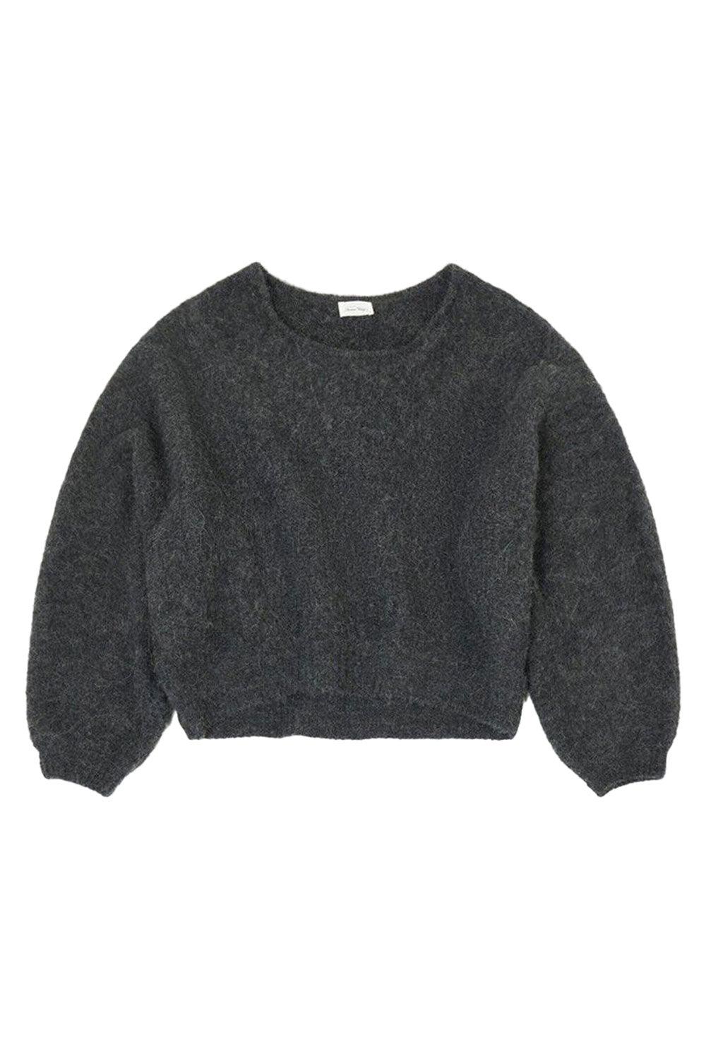 American Vintage-East Anthracite Chine Jumper-Kazak & Triko-1-Milagron.com