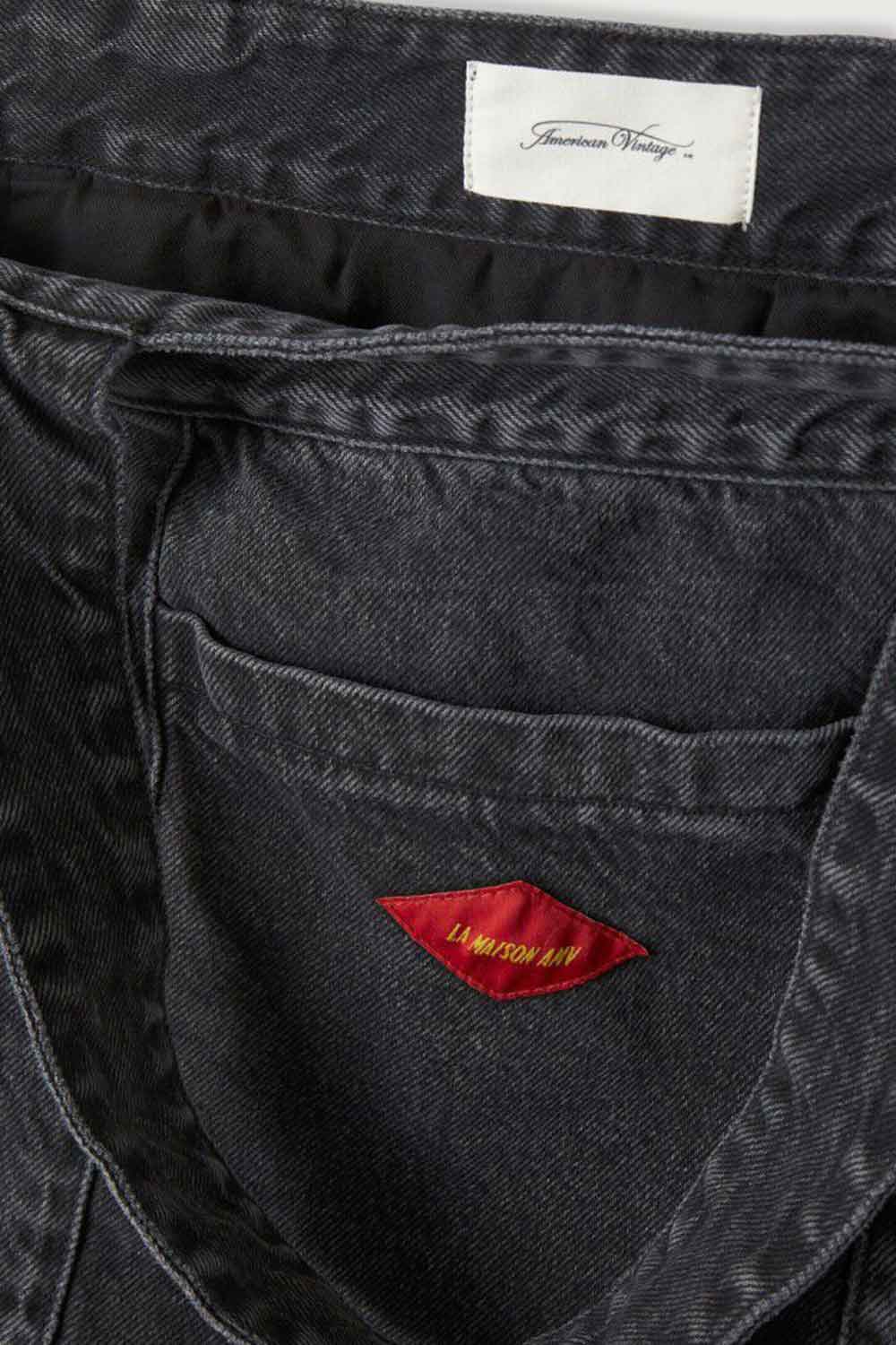 American Vintage-Sac Yopday Black-Bez Çanta-2-Milagron.com