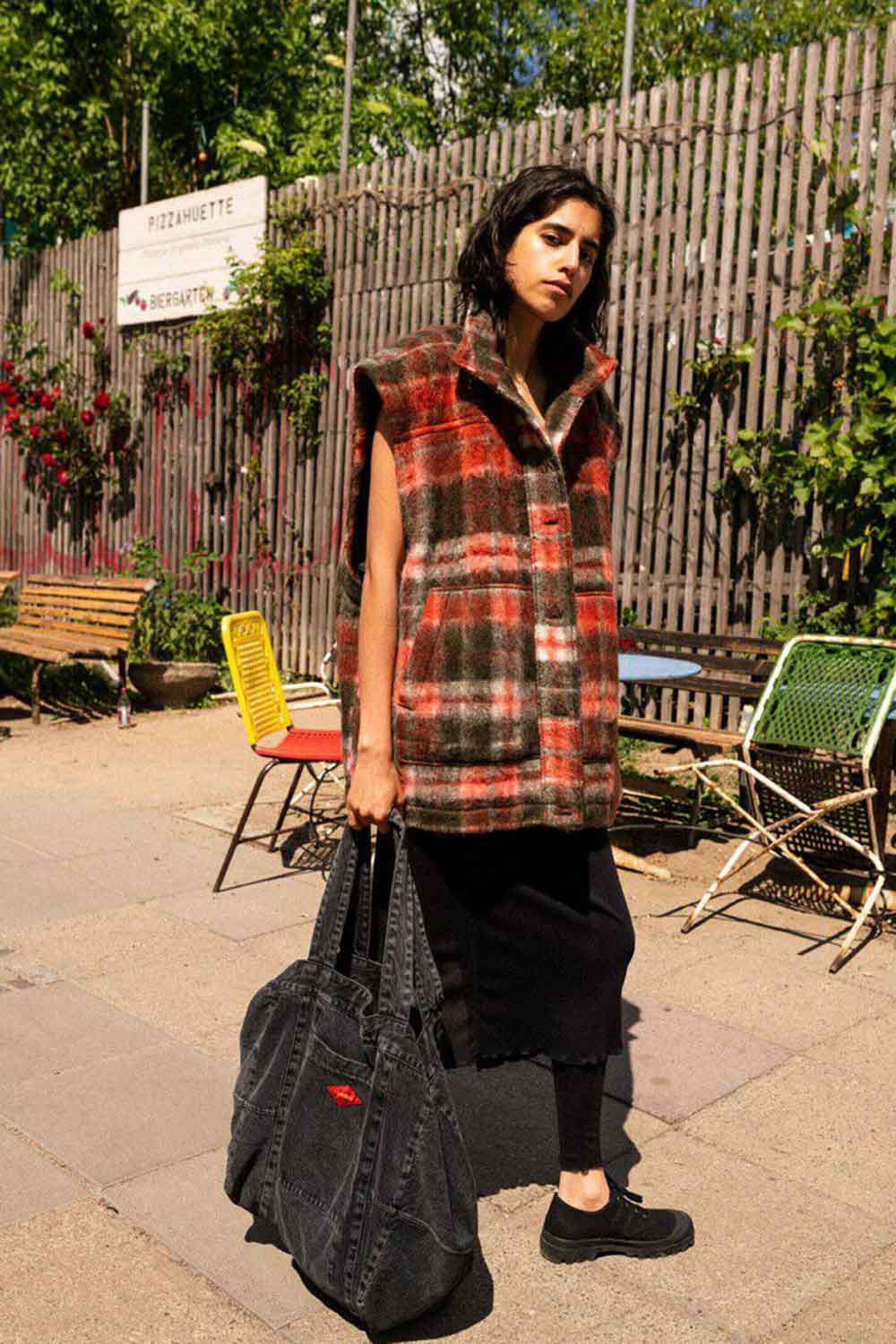 American Vintage-Sac Yopday Black-Bez Çanta-4-Milagron.com