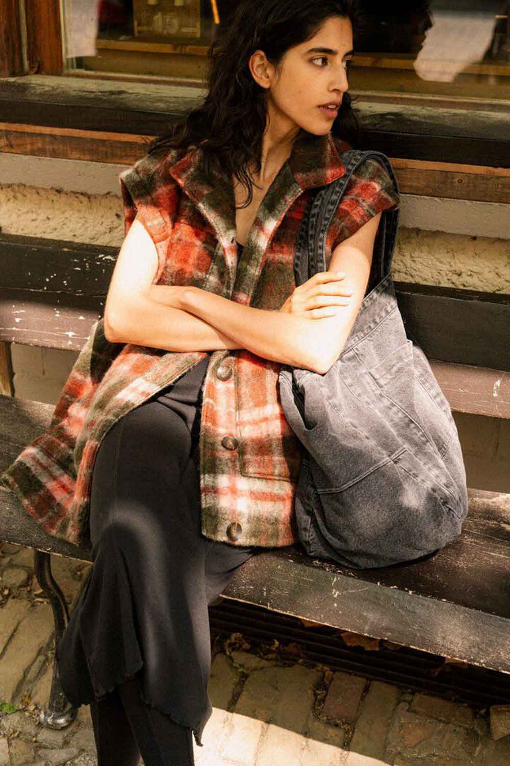 American Vintage-Sac Yopday Black-Bez Çanta-5-Milagron.com