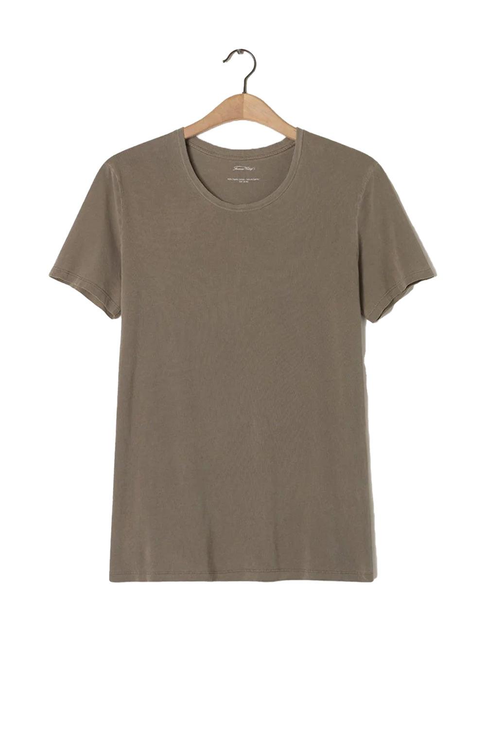 American Vintage-Vegiflower Taupe T-Shirt-T-Shirts-5-Milagron.com