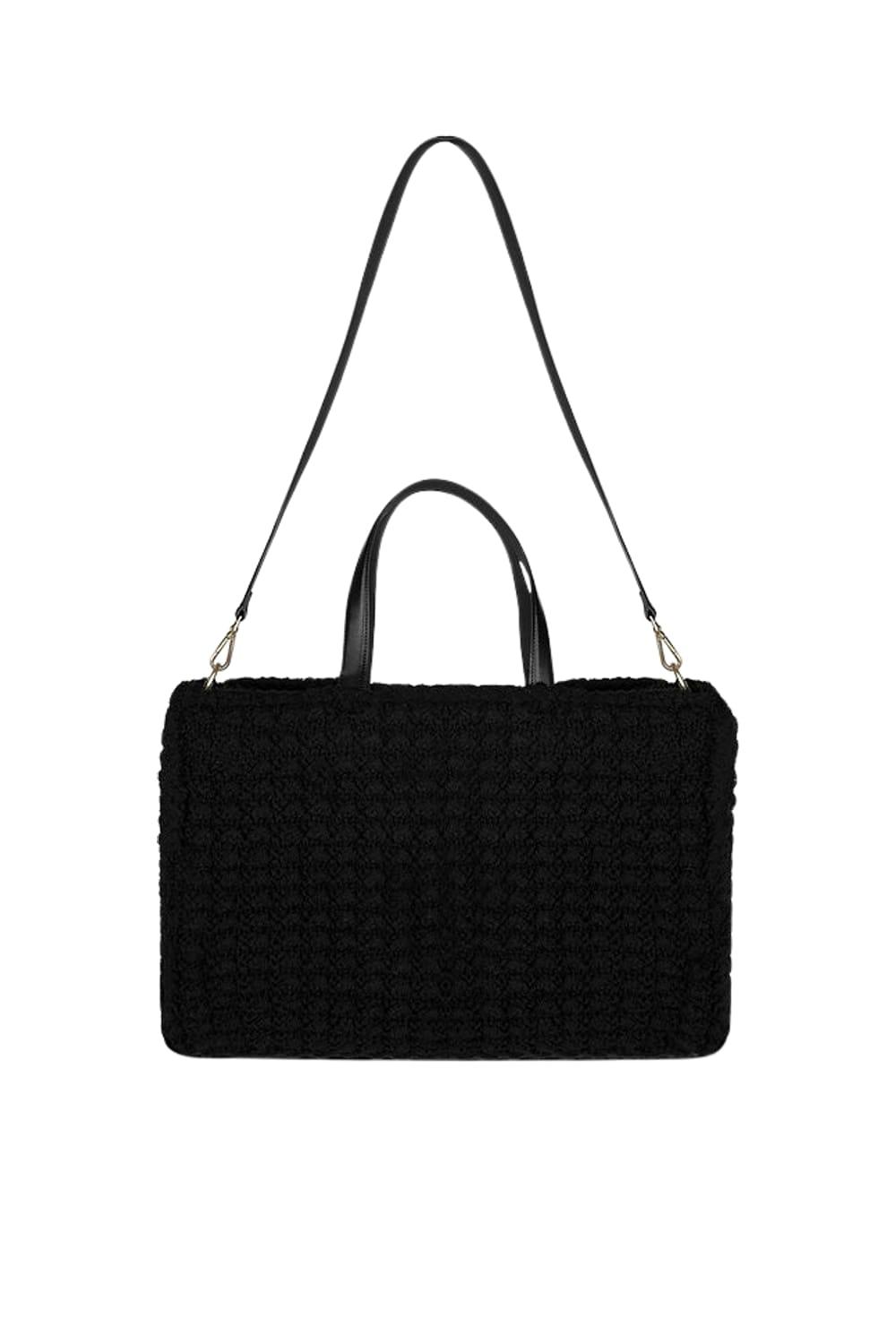 Amour Et Naturel-Linda Large Kemer Saplı Yün Omuz Çantası-Omuz Çantası-1-Milagron.com