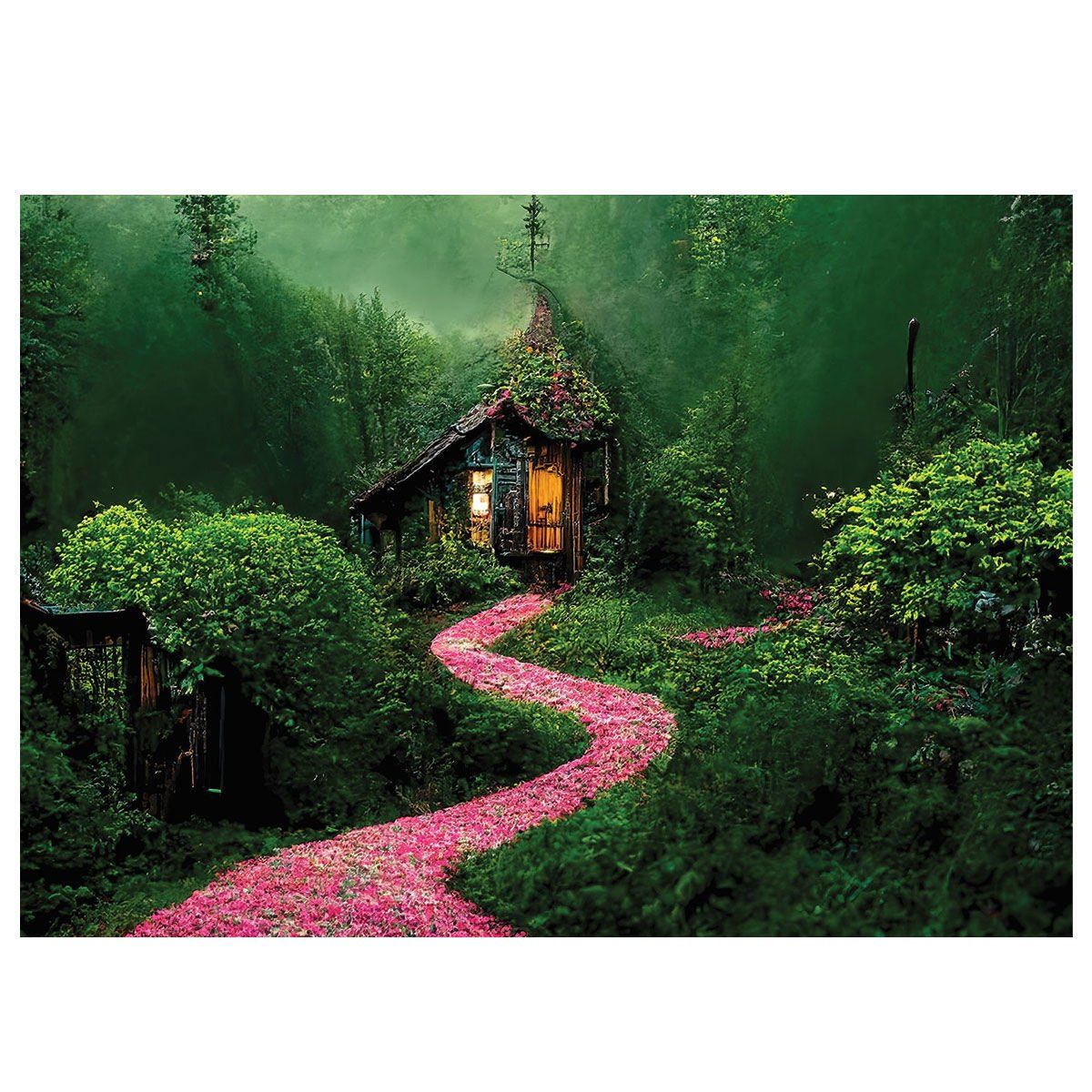 Art Puzzle-Derin Orman 1000 Parça-Puzzle-2-Milagron.com