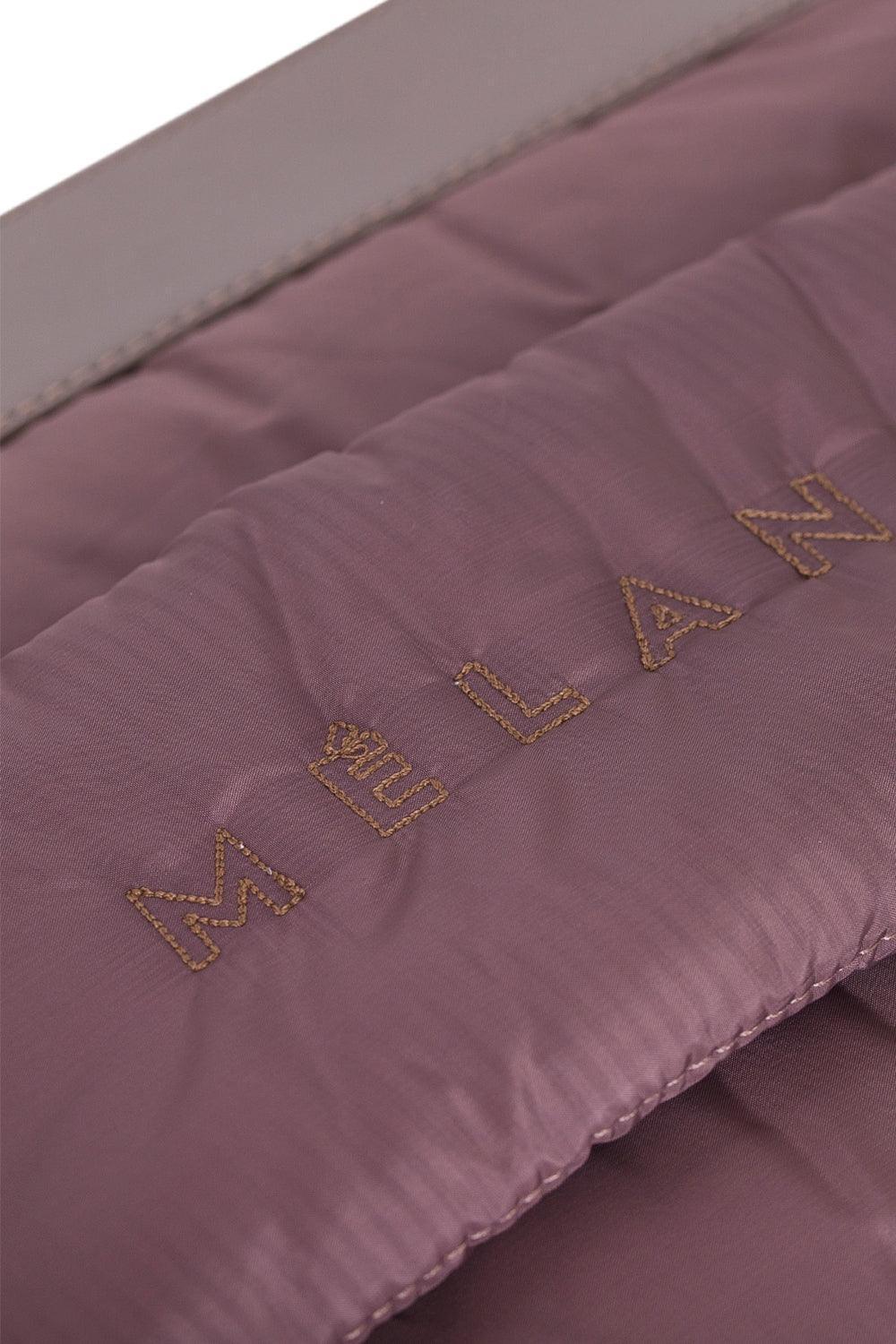 Atelier Melange-Pofidik El Çantası Gri-Clutch-3-Milagron.com