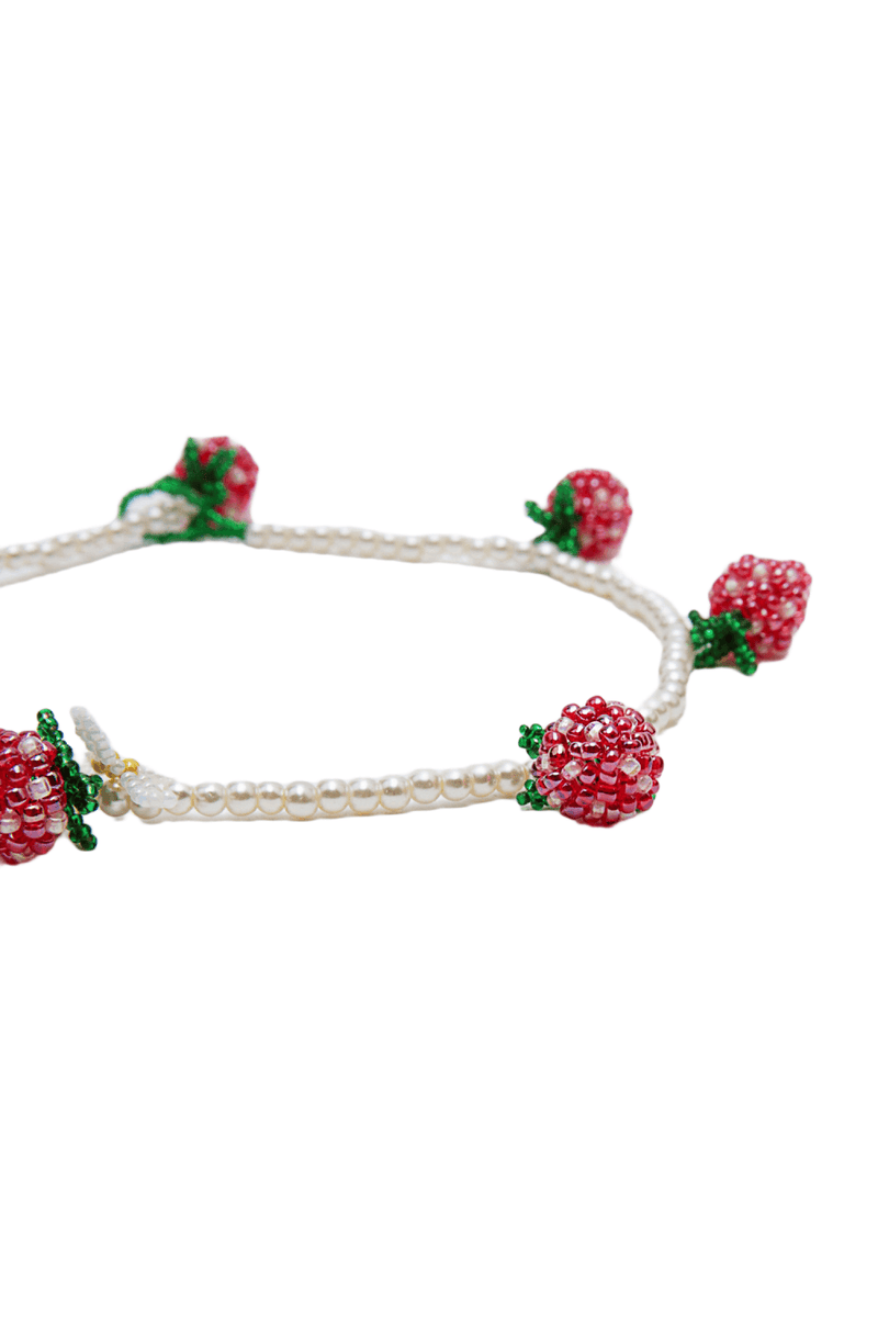 Ava Villain Çilek Kolye Kolye Milagron