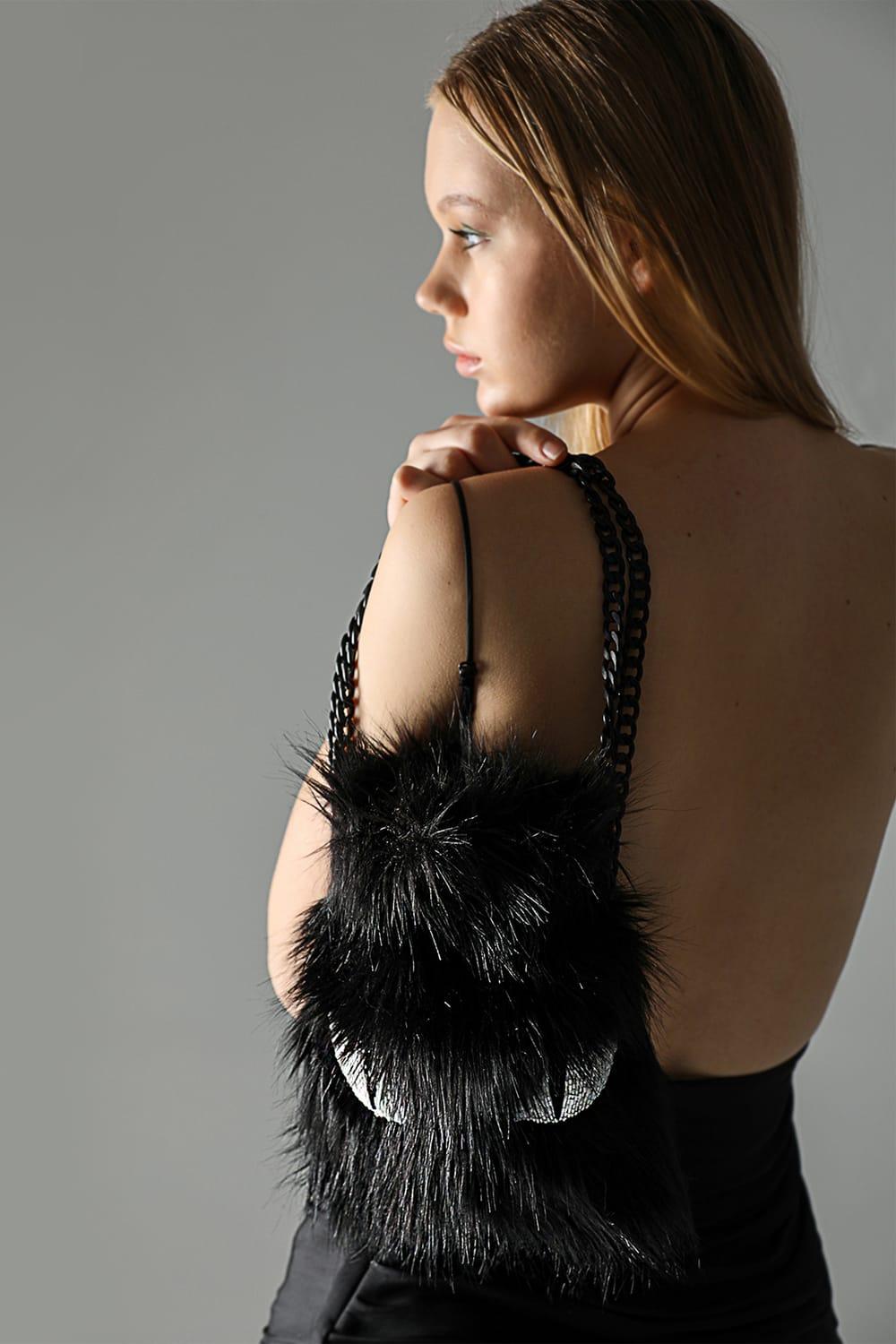 Ava Villain-Muezza Kürk Çanta-Omuz Çantası-1-Milagron.com