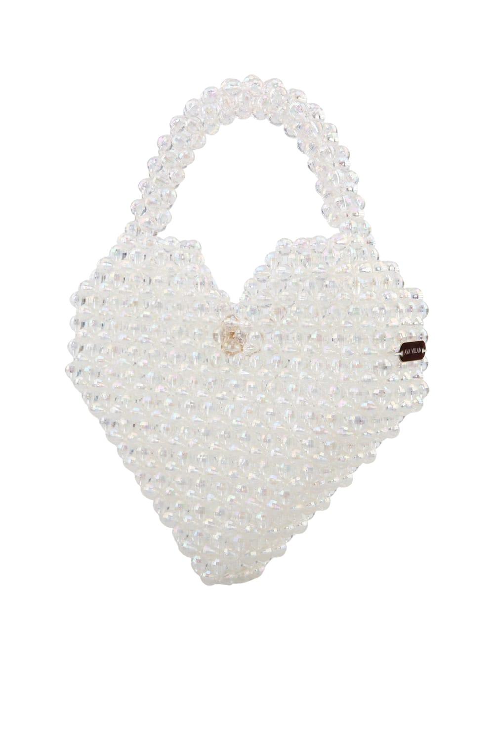 Ava Villain-Psyche Kalp Boncuk Çanta-El Çantası-3-Milagron.com