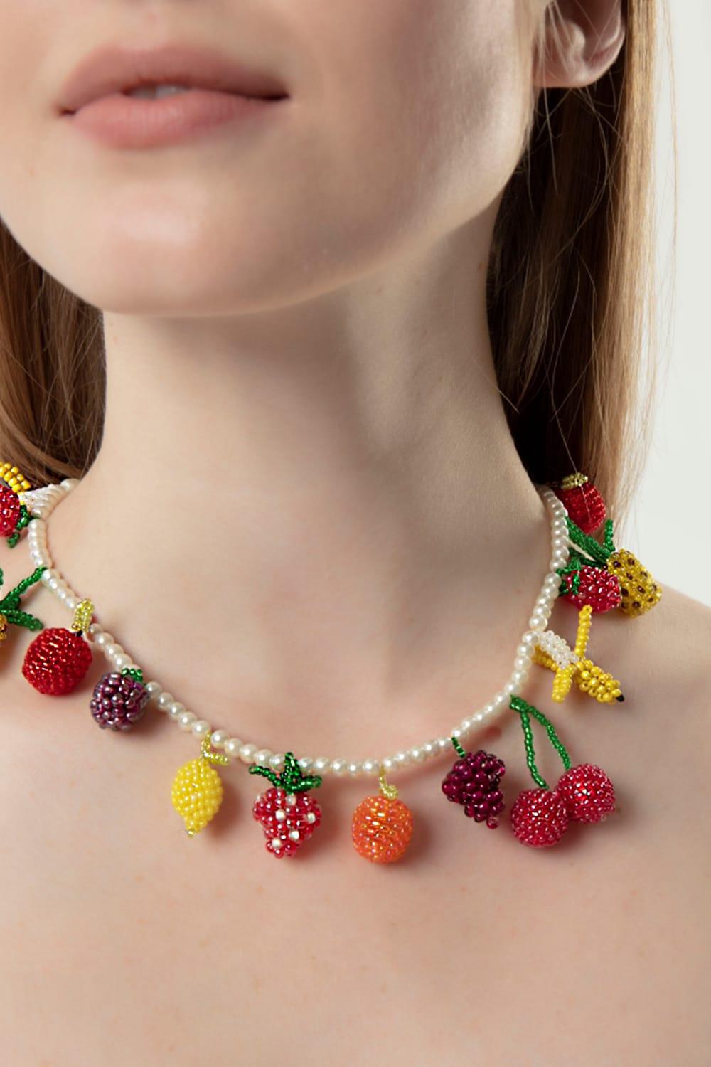 Ava Villain-Tutti Frutti Kolye-Kolye-4-Milagron.com