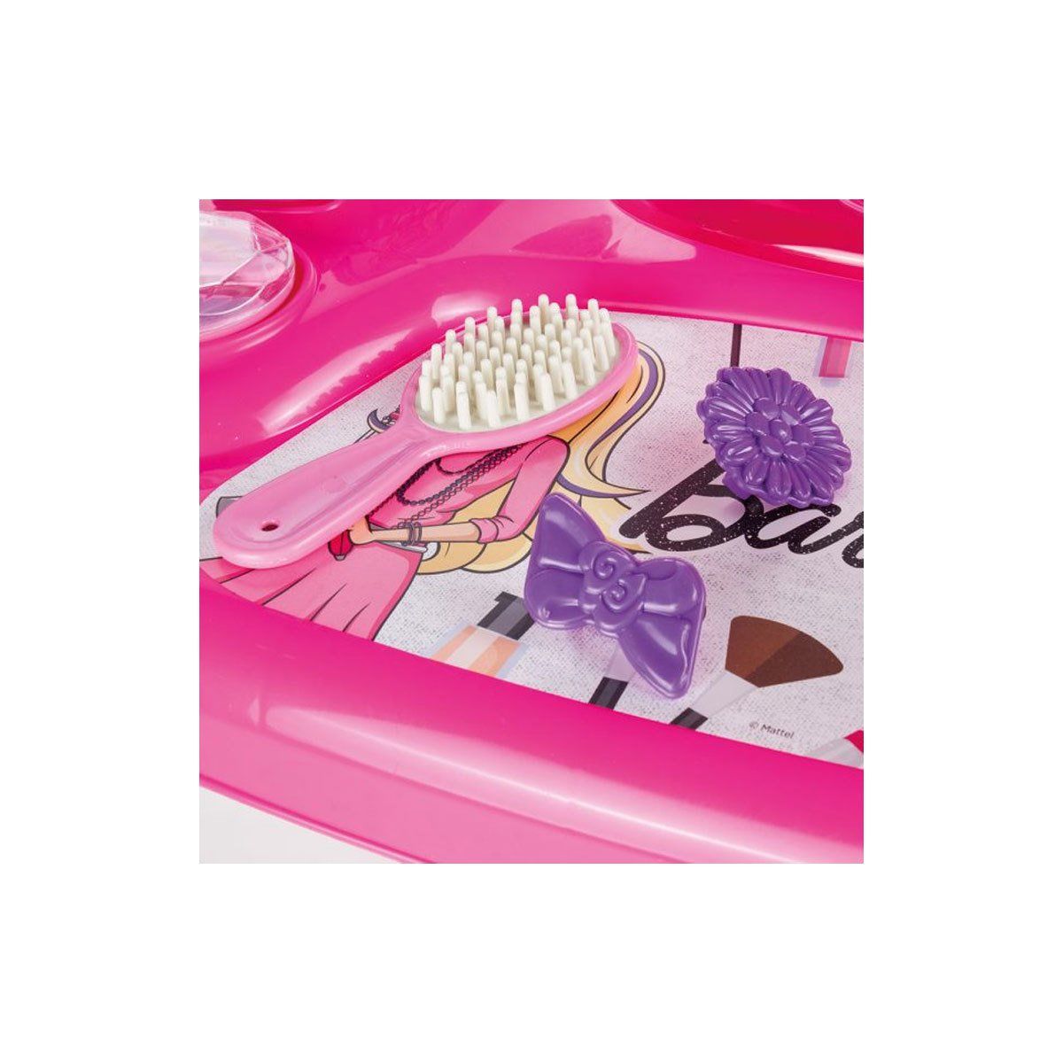 Barbie-Barbie Ayaklı Makyaj Masası Ve Sandalye Seti-Oyuncak-8-Milagron.com