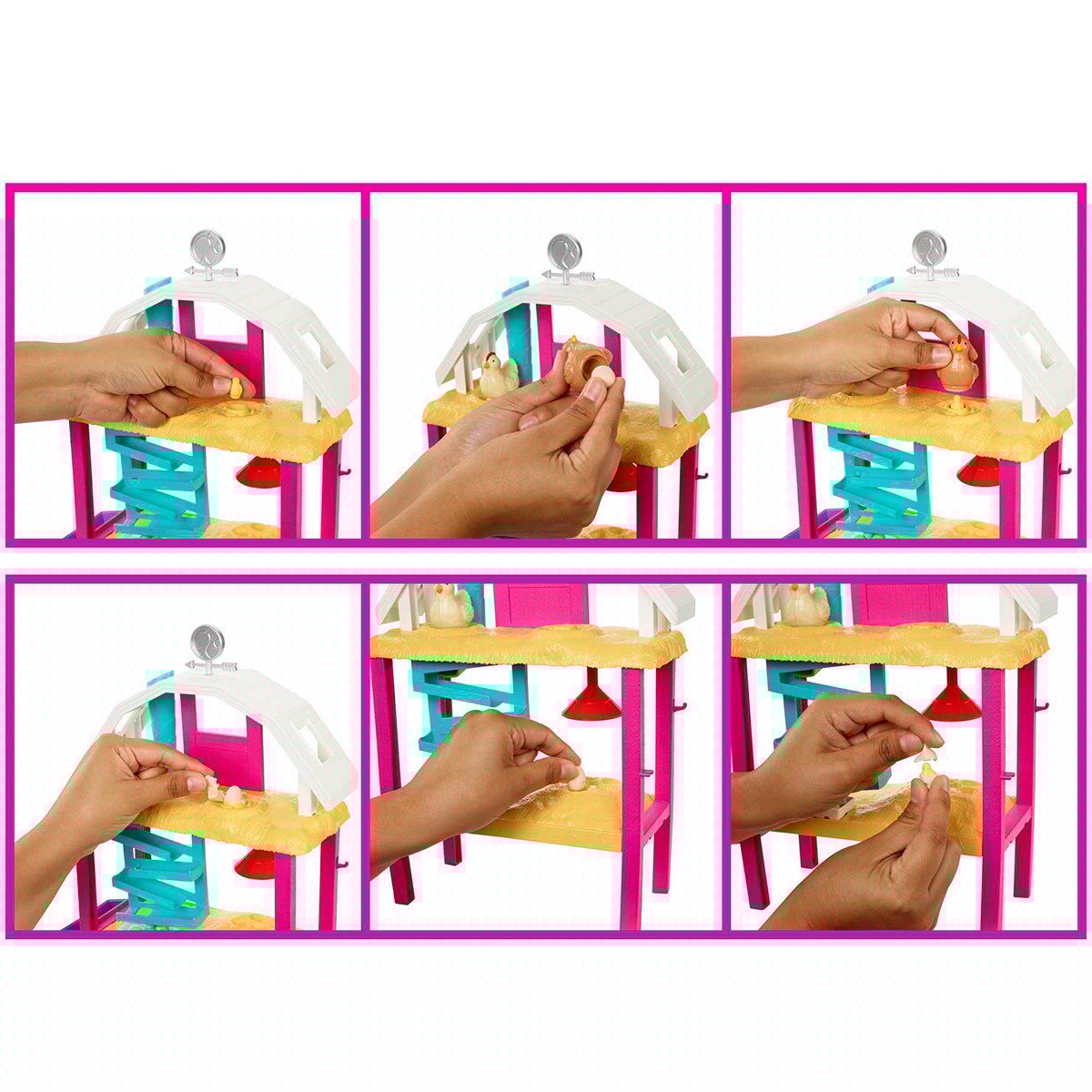 Barbie-Barbie Eğlenceli Çiftlik Hayatı Oyun Seti-Oyun Hamurları ve Setleri-5-Milagron.com