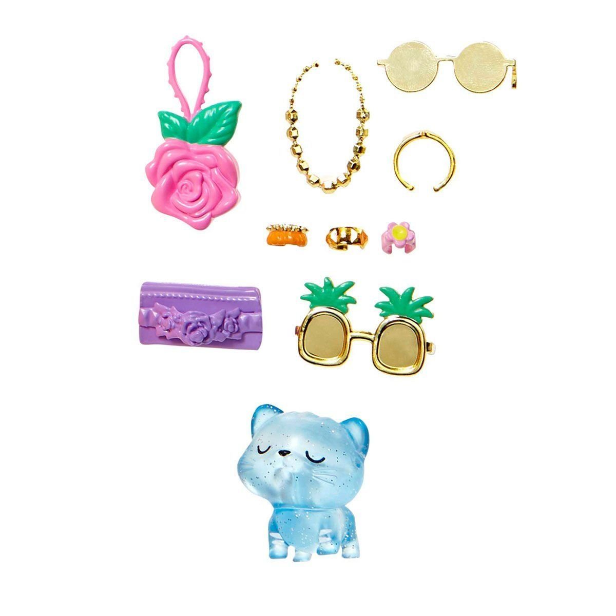 Barbie-Barbie Extra Fancy Çiçekli Kostümlü Bebek-Biriktirilebilir Oyuncaklar ve Setleri-5-Milagron.com