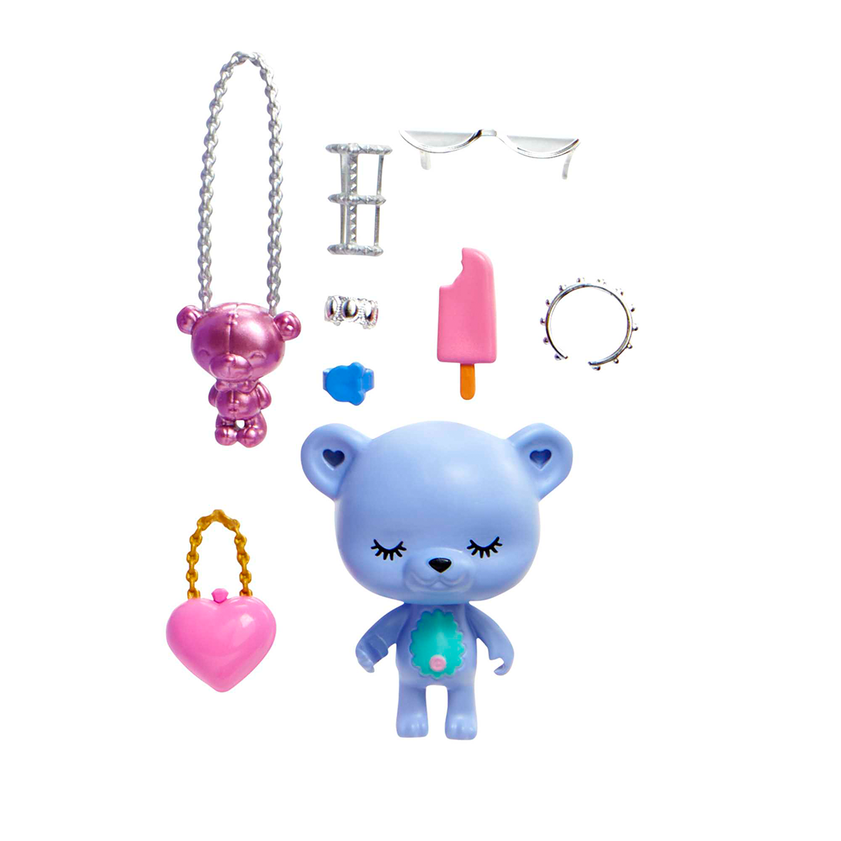 Barbie-Barbie Extra Fancy Mor Kostümlü Bebek-Biriktirilebilir Oyuncaklar ve Setleri-5-Milagron.com