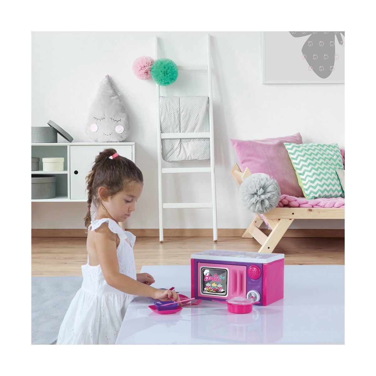 Barbie-Barbie Mikrodalga Fırın-Oyuncak-5-Milagron.com