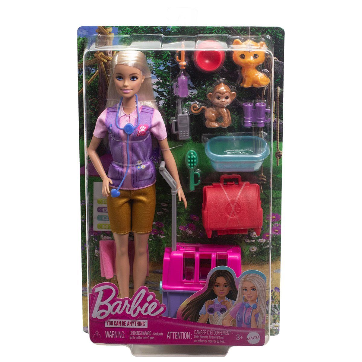 Barbie-Barbie Veteriner Mini Oyun Seti-Biriktirilebilir Oyuncaklar ve Setleri-1-Milagron.com