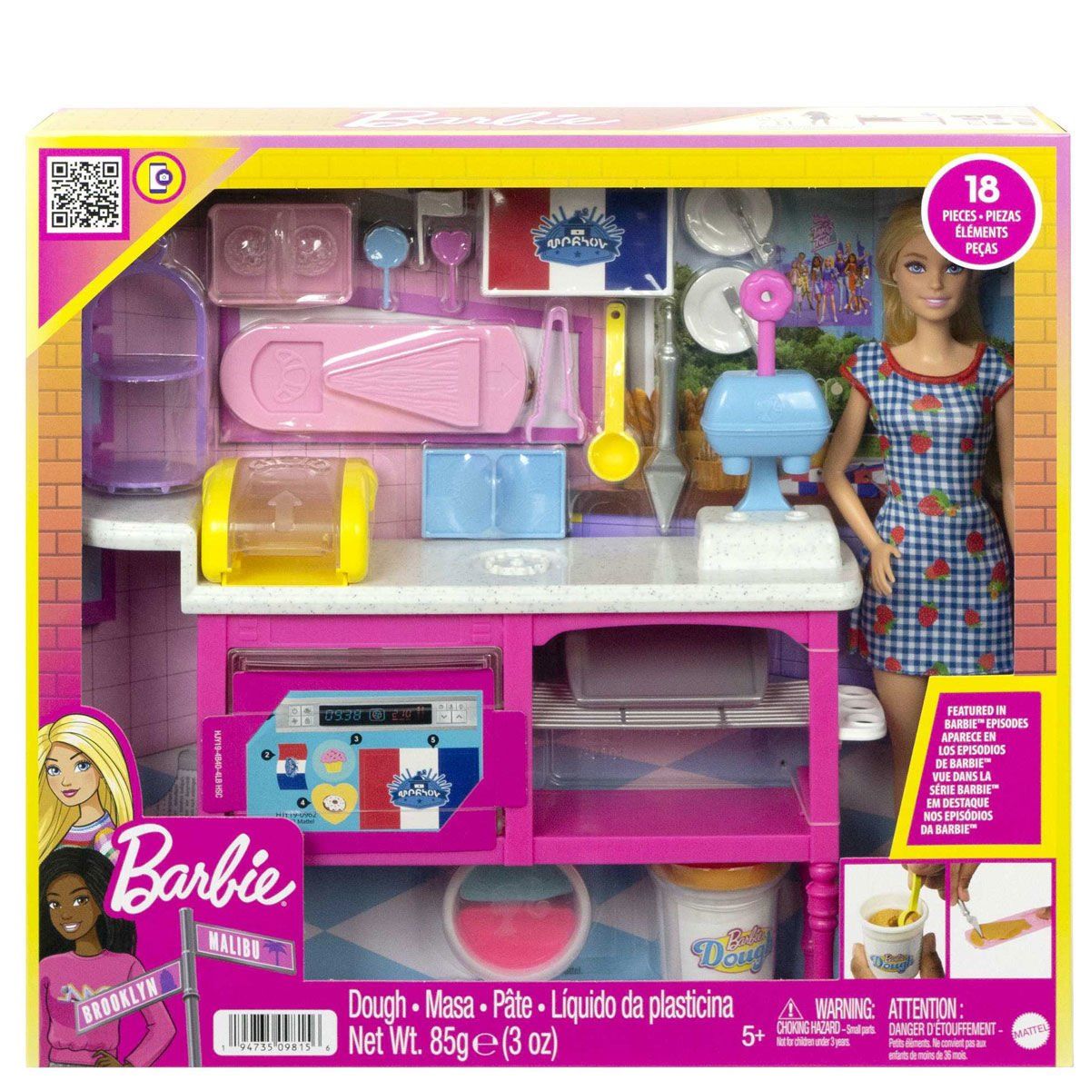 Barbie-Barbienin Eğlenceli Kafesi Oyun Seti-Oyun Hamurları ve Setleri-1-Milagron.com