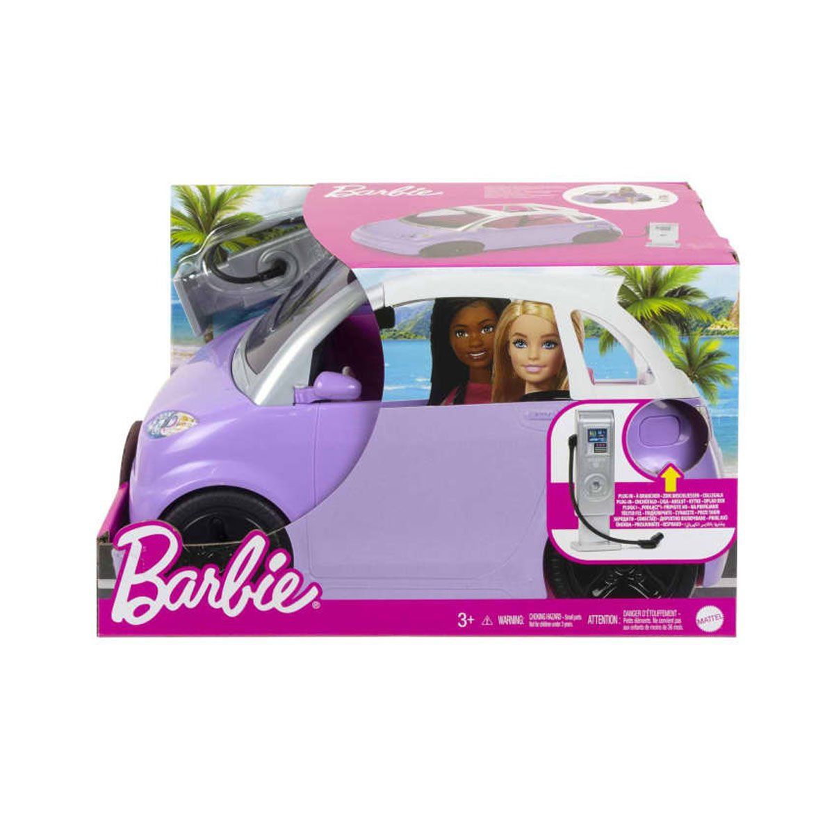 Barbie-Barbie'nin Elektrikli Arabası-Biriktirilebilir Oyuncaklar ve Setleri-1-Milagron.com