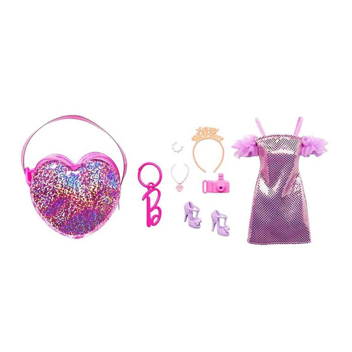 Barbie-Barbie'nin Mini Çanta Aksesuarları-Biriktirilebilir Oyuncaklar ve Setleri-6-Milagron.com