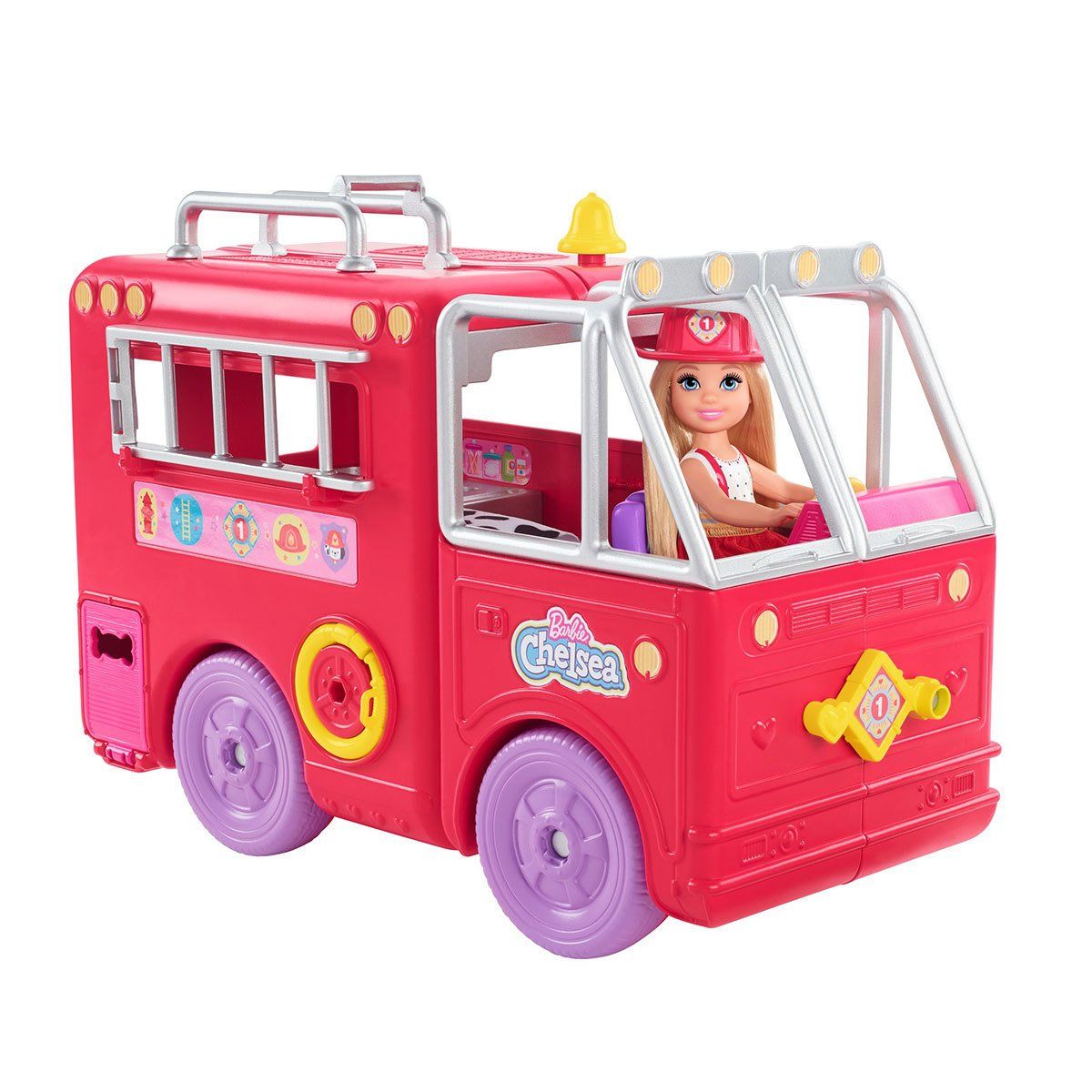 Barbie-Chelsea İtfaiye Aracı-Biriktirilebilir Oyuncaklar ve Setleri-4-Milagron.com