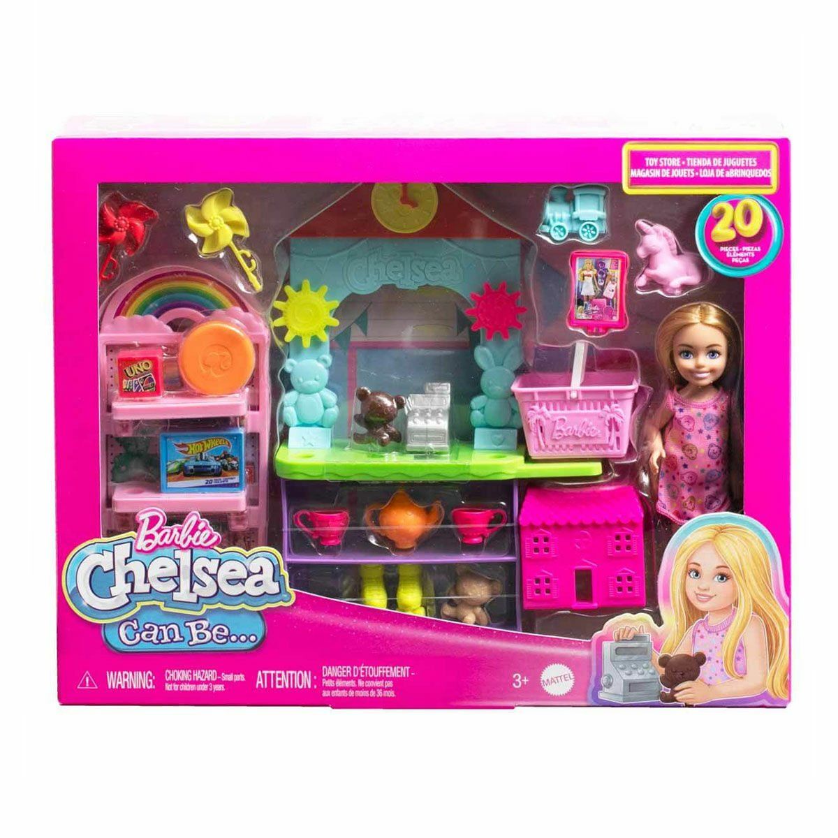 Barbie-Chelsea Oyuncak Dükkanı-Biriktirilebilir Oyuncaklar ve Setleri-1-Milagron.com