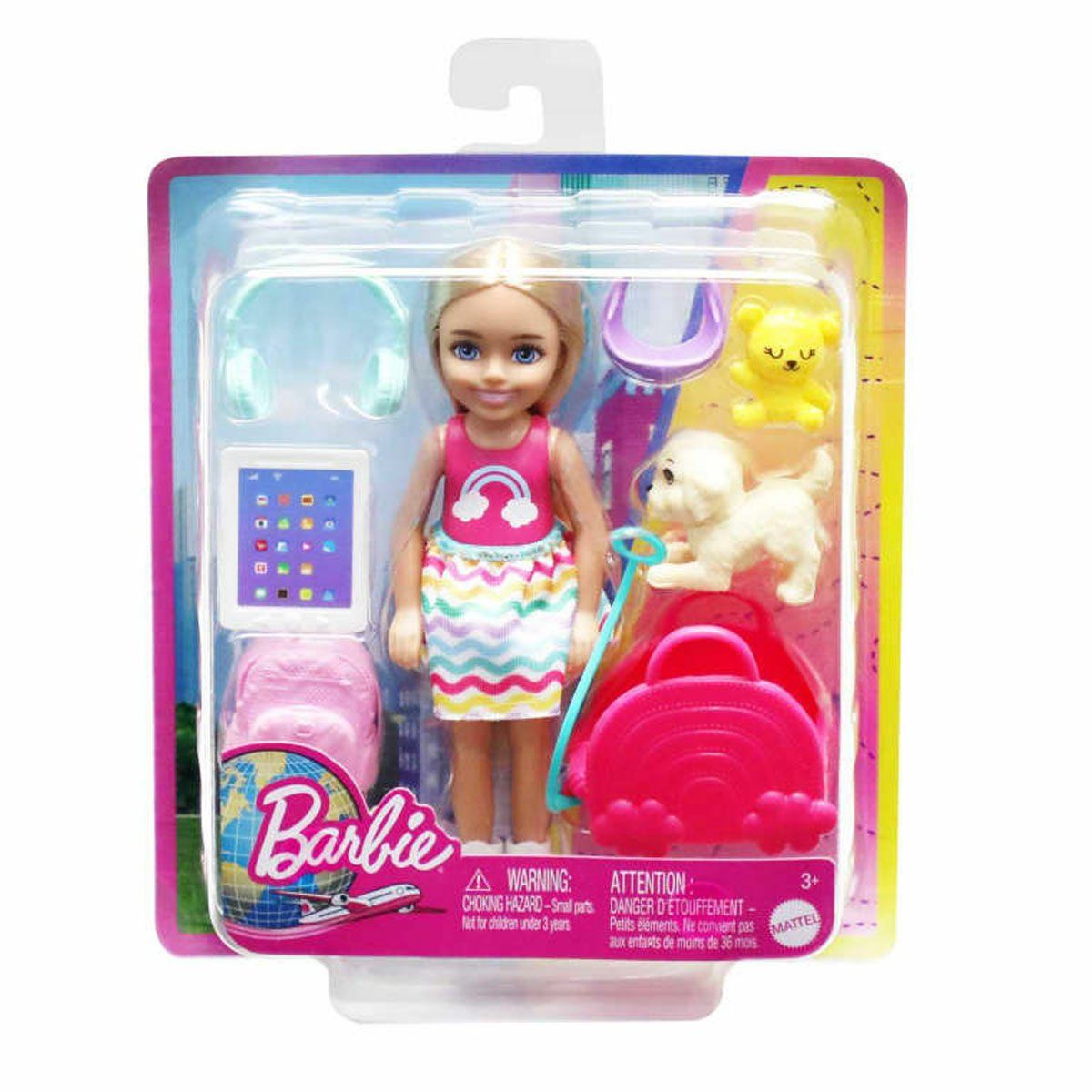 Barbie-Chelsea Seyahatte Bebek Ve Aksesuarları-Biriktirilebilir Oyuncaklar ve Setleri-1-Milagron.com