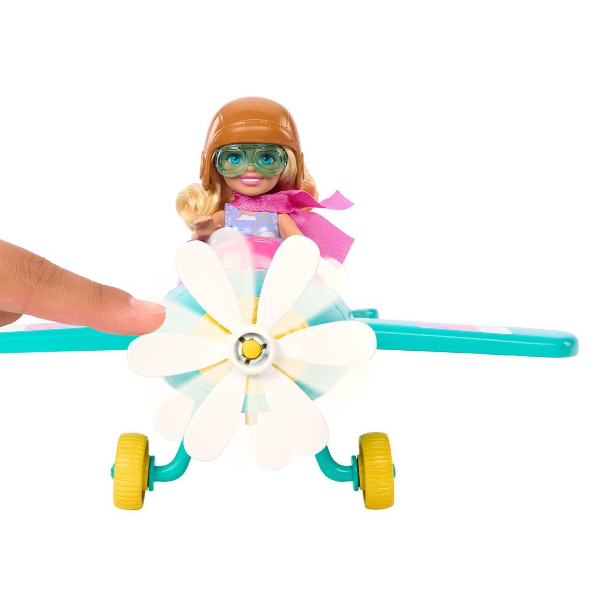 Barbie-Chelsea'nin Pervaneli Mini Uçağı Oyun Seti-Biriktirilebilir Oyuncaklar ve Setleri-4-Milagron.com