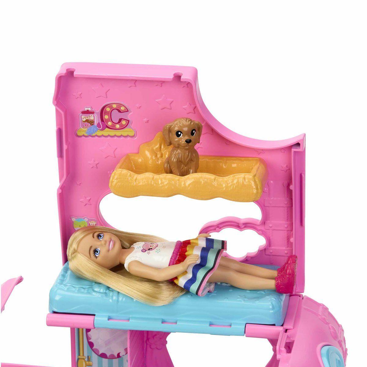 Barbie-Chelsea'nin Yeni Karavanı-Biriktirilebilir Oyuncaklar ve Setleri-6-Milagron.com