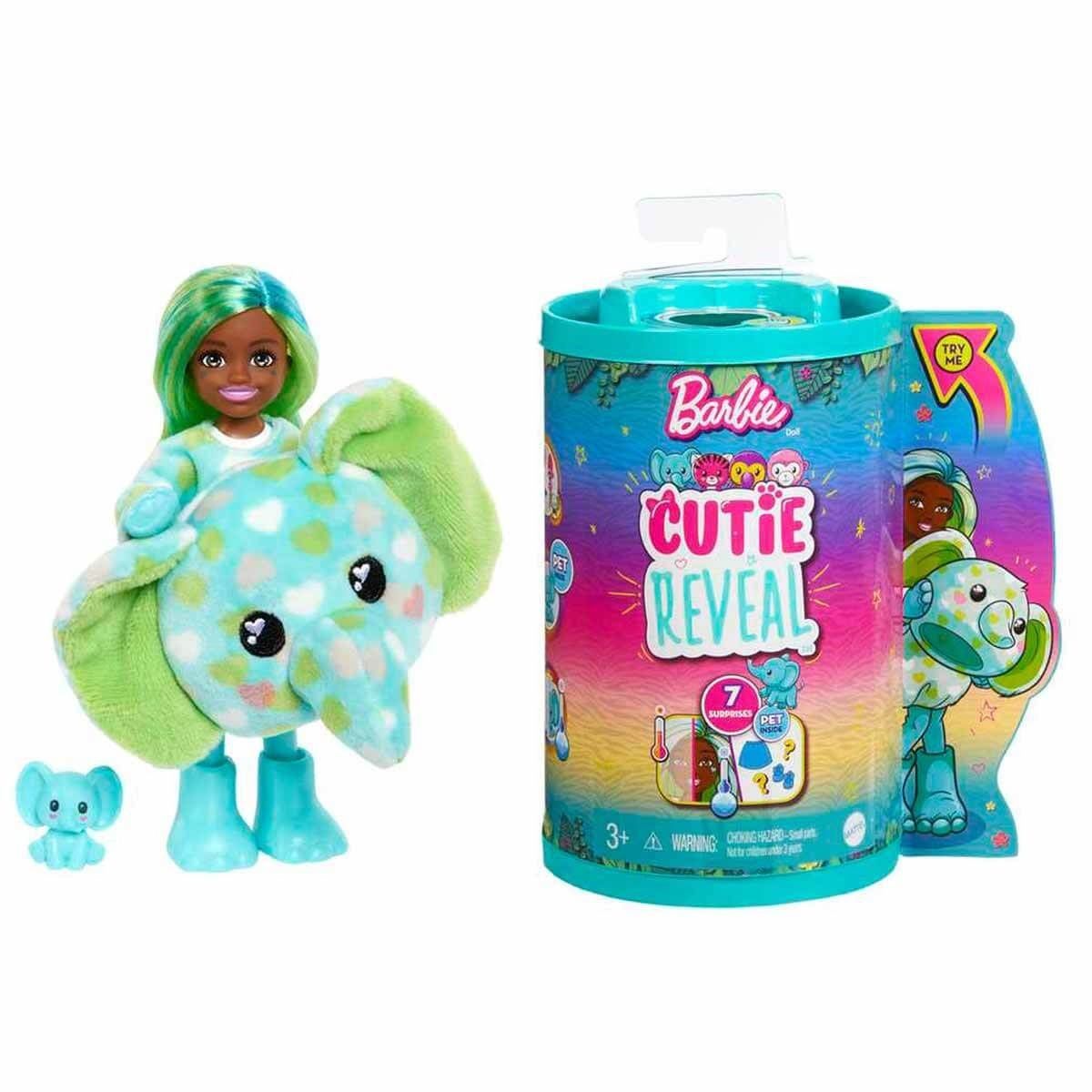 Barbie-Cutie Reveal Bebekler Chelsea Tropikal Orman Serisi-Biriktirilebilir Oyuncaklar ve Setleri-4-Milagron.com