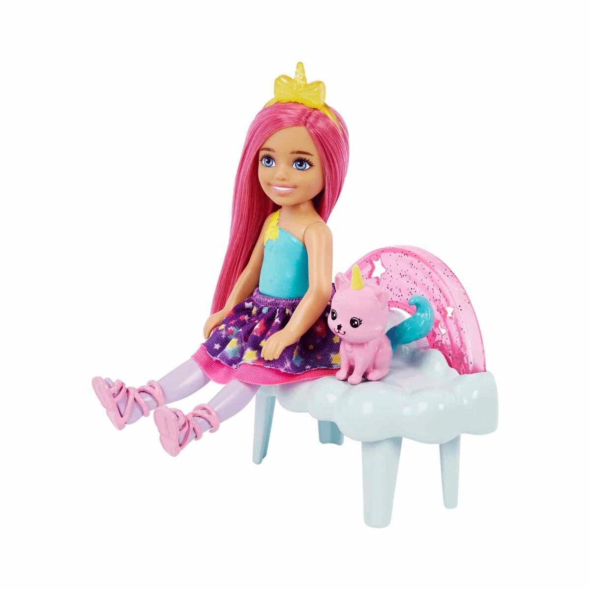 Barbie-Dreamtopia Chelsea Oyun Alanı-Biriktirilebilir Oyuncaklar ve Setleri-3-Milagron.com