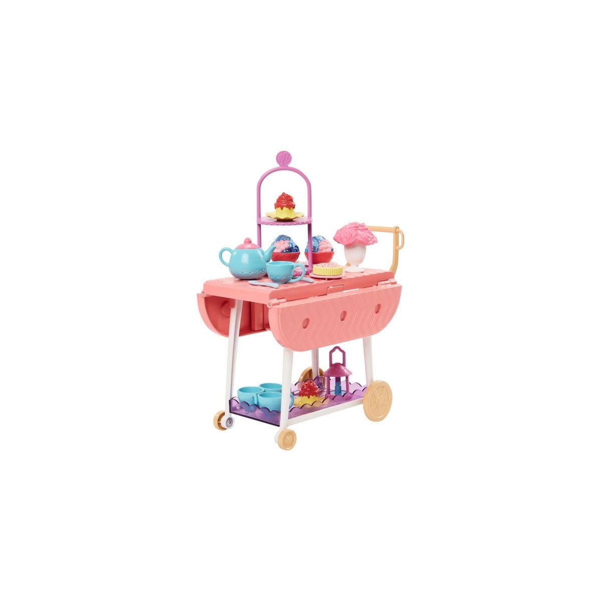 Barbie-My First Barbie İlk Barbie Bebeğim Çay Partisi Oyun Seti-Biriktirilebilir Oyuncaklar ve Setleri-2-Milagron.com