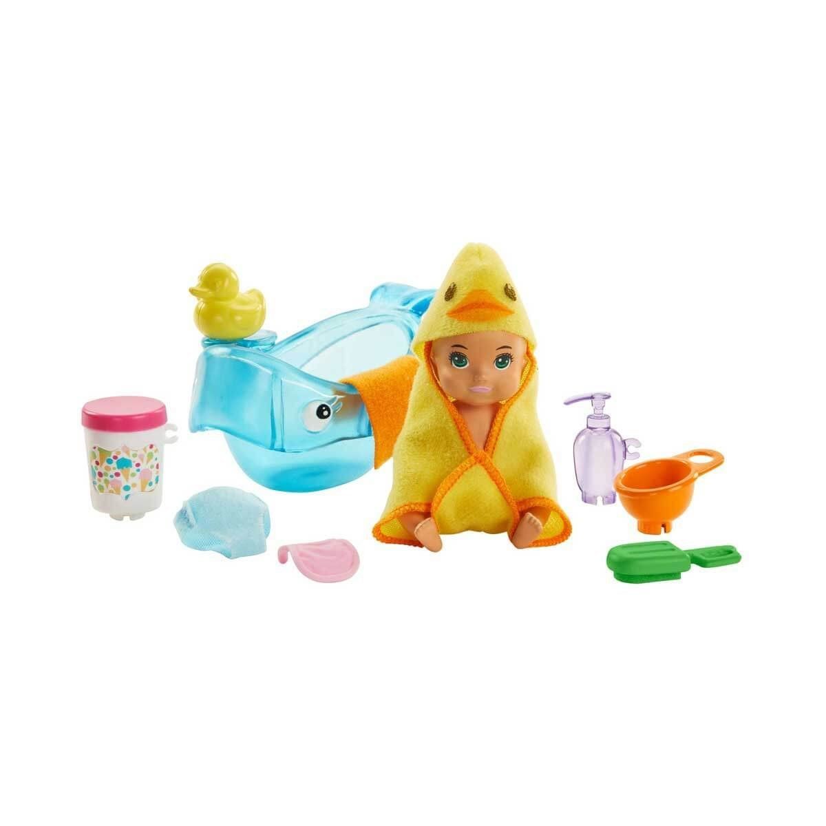 Barbie-Özellikli Minik Bebekler /Barbie Bebek Bakıcısı-Biriktirilebilir Oyuncaklar ve Setleri-6-Milagron.com