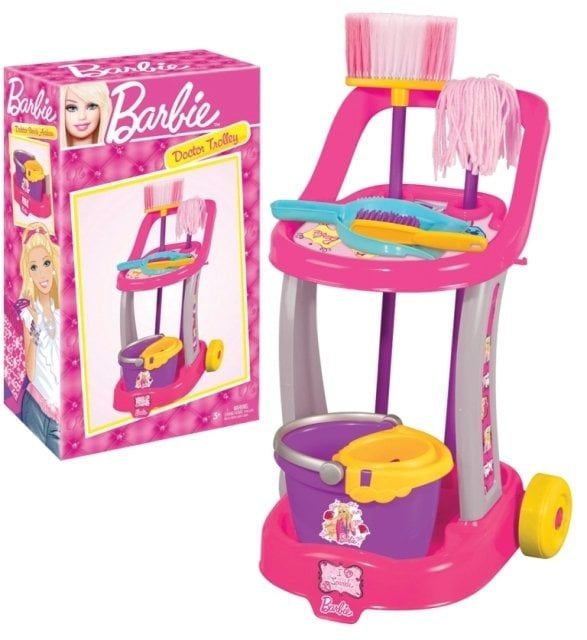 Barbie-Temizlik Zamanı-Evcilik ve Mutfak Setleri-1-Milagron.com