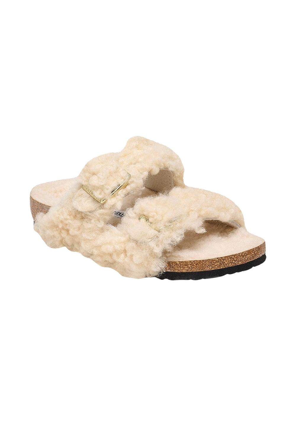 Birkenstock-Arizona Shearling Teddy-Sandalet & Terlik-4-Milagron.com