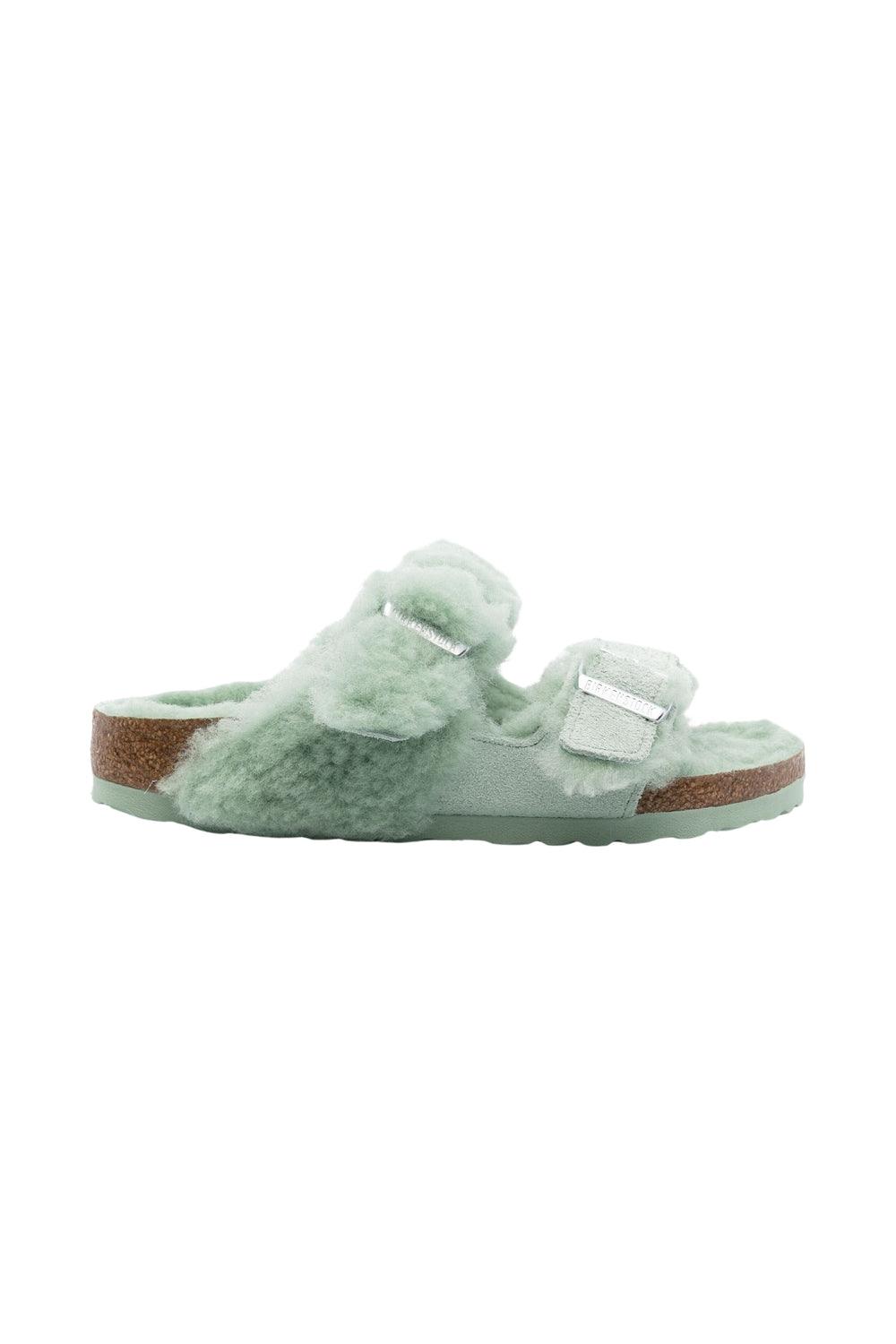 Birkenstock-Arizona Split VL Teddy LAF-Sandalet & Terlik-1-Milagron.com