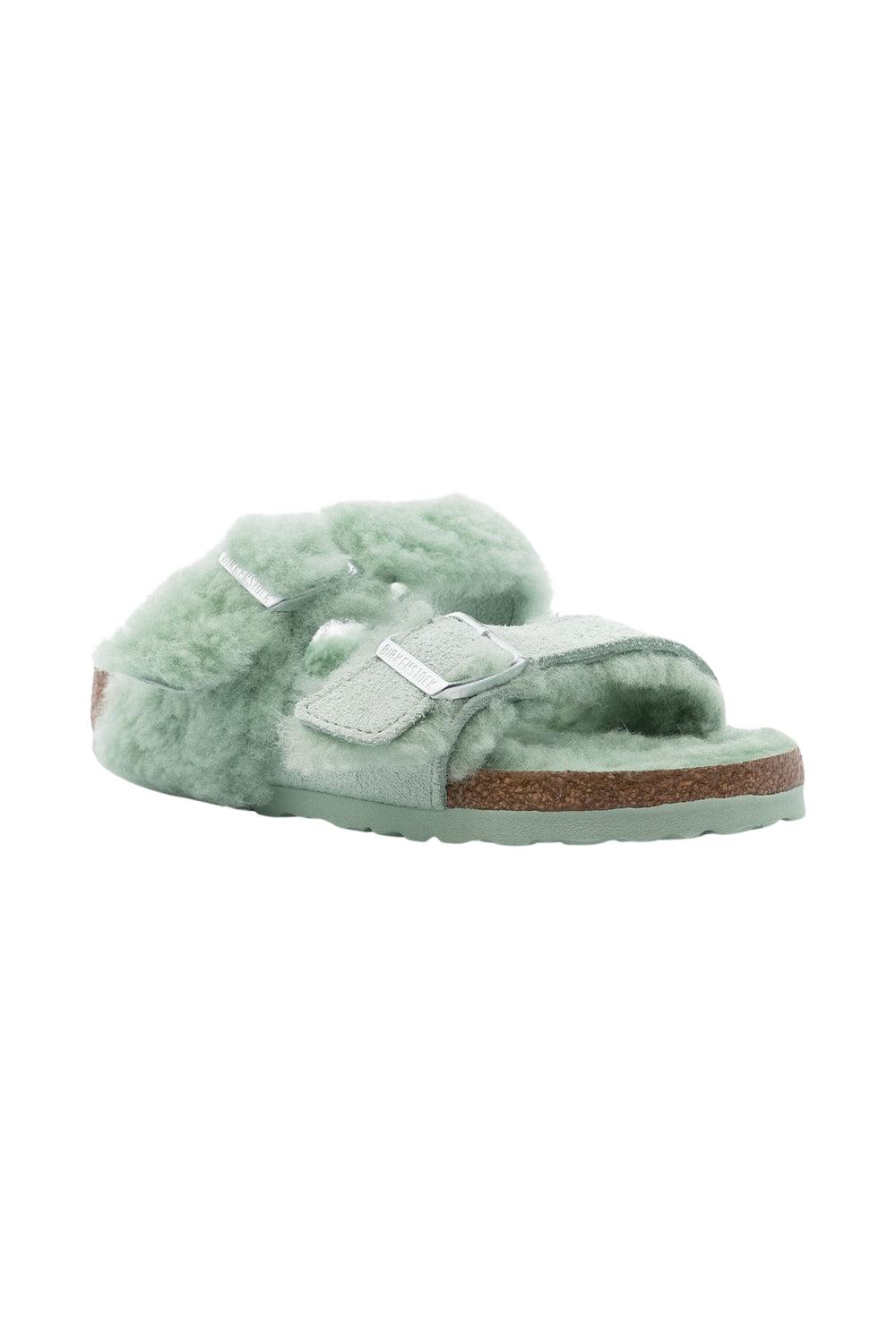 Birkenstock-Arizona Split VL Teddy LAF-Sandalet & Terlik-4-Milagron.com