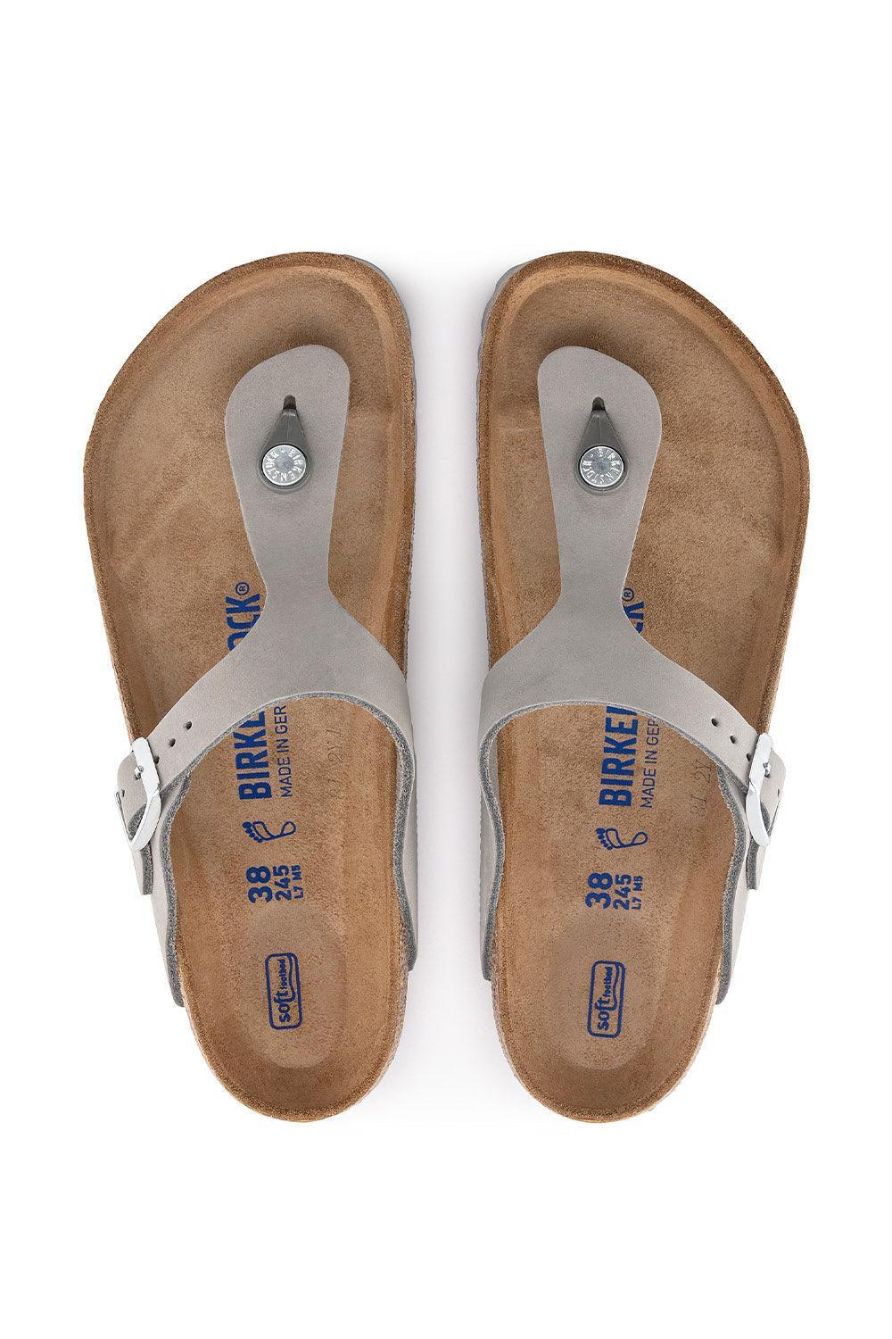 Birkenstock-Gizeh Sfb Nu-Sandalet & Terlik-3-Milagron.com