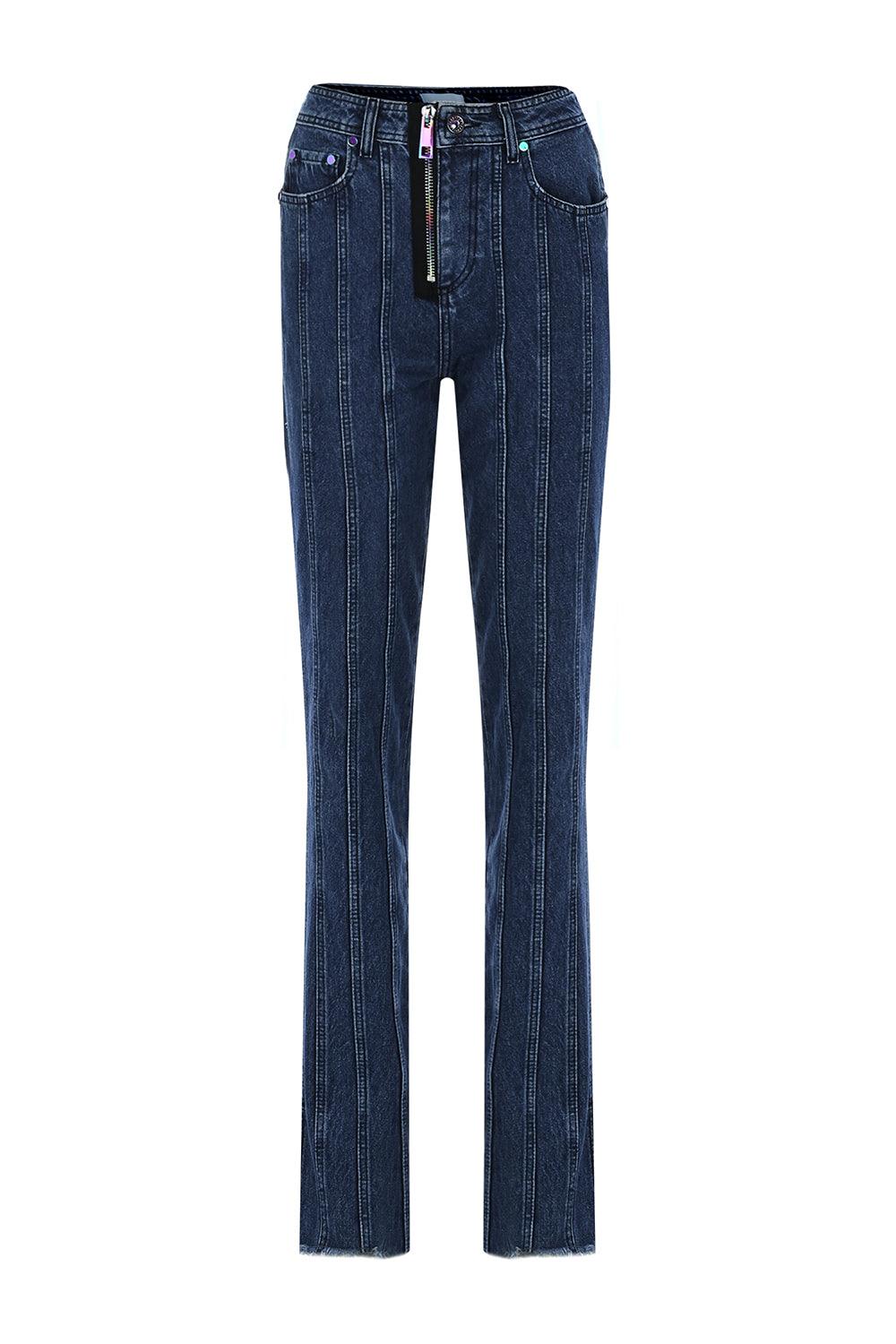 Certain-Brooklyn Jean Light Navy Wash-Kot Pantolon-10-Milagron.com