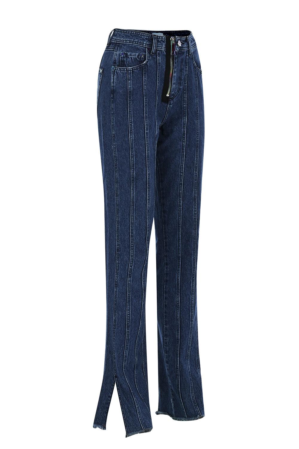 Certain-Brooklyn Jean Light Navy Wash-Kot Pantolon-11-Milagron.com