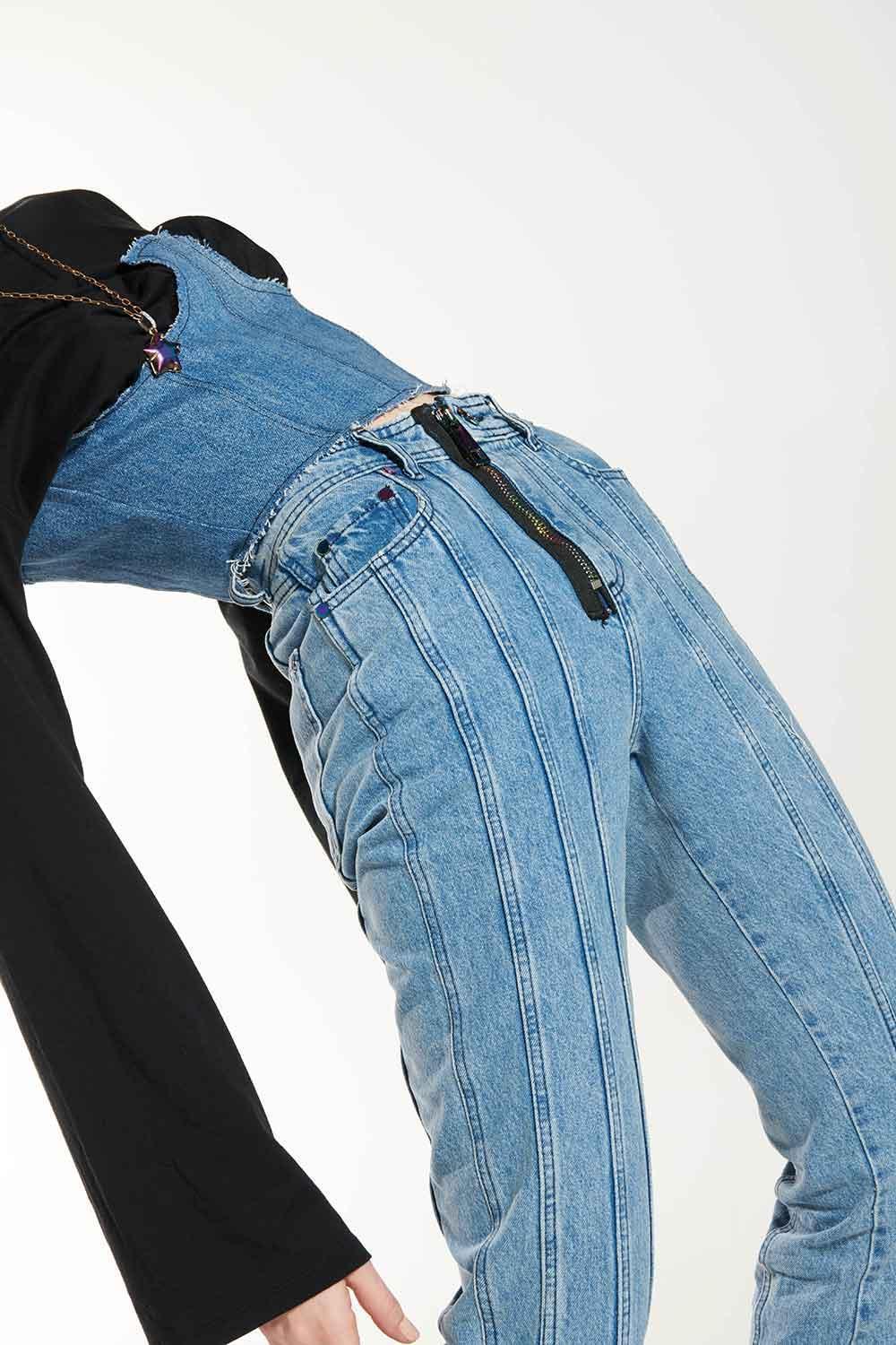 Certain-Brooklyn Jean Vintage Blue Wash-Kot Pantolon-8-Milagron.com