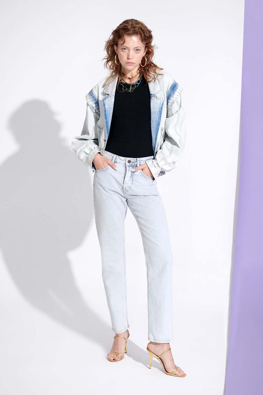 Certain-Houston Jean Ice Blue Wash-Kot Pantolon-1-Milagron.com