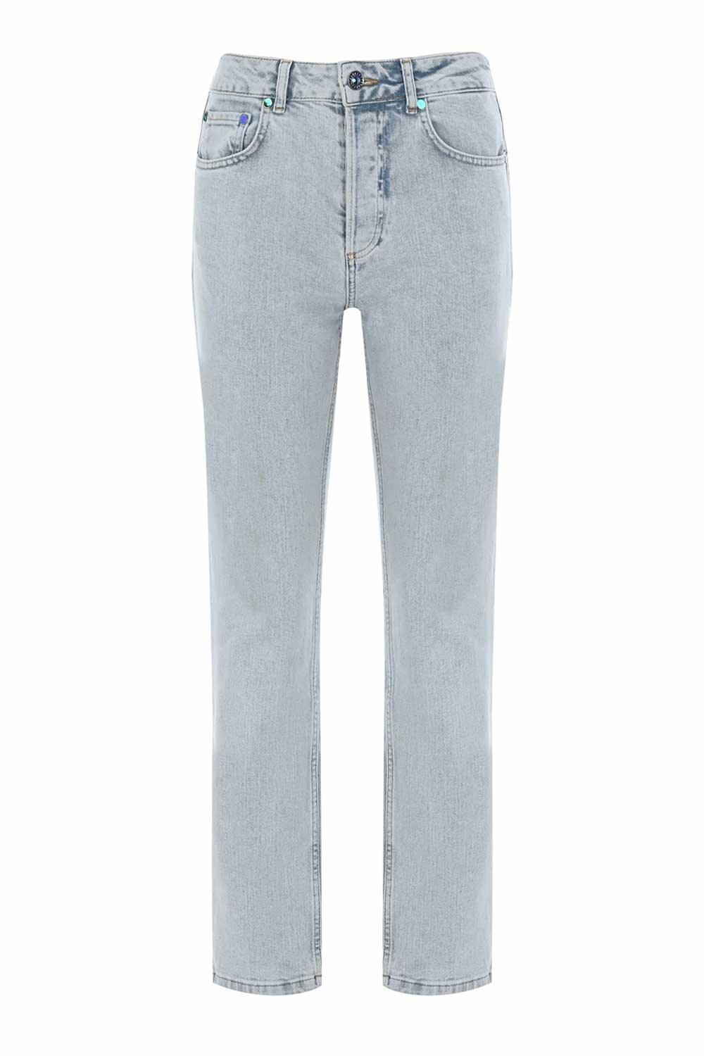 Certain-Houston Jean Ice Blue Wash-Kot Pantolon-3-Milagron.com