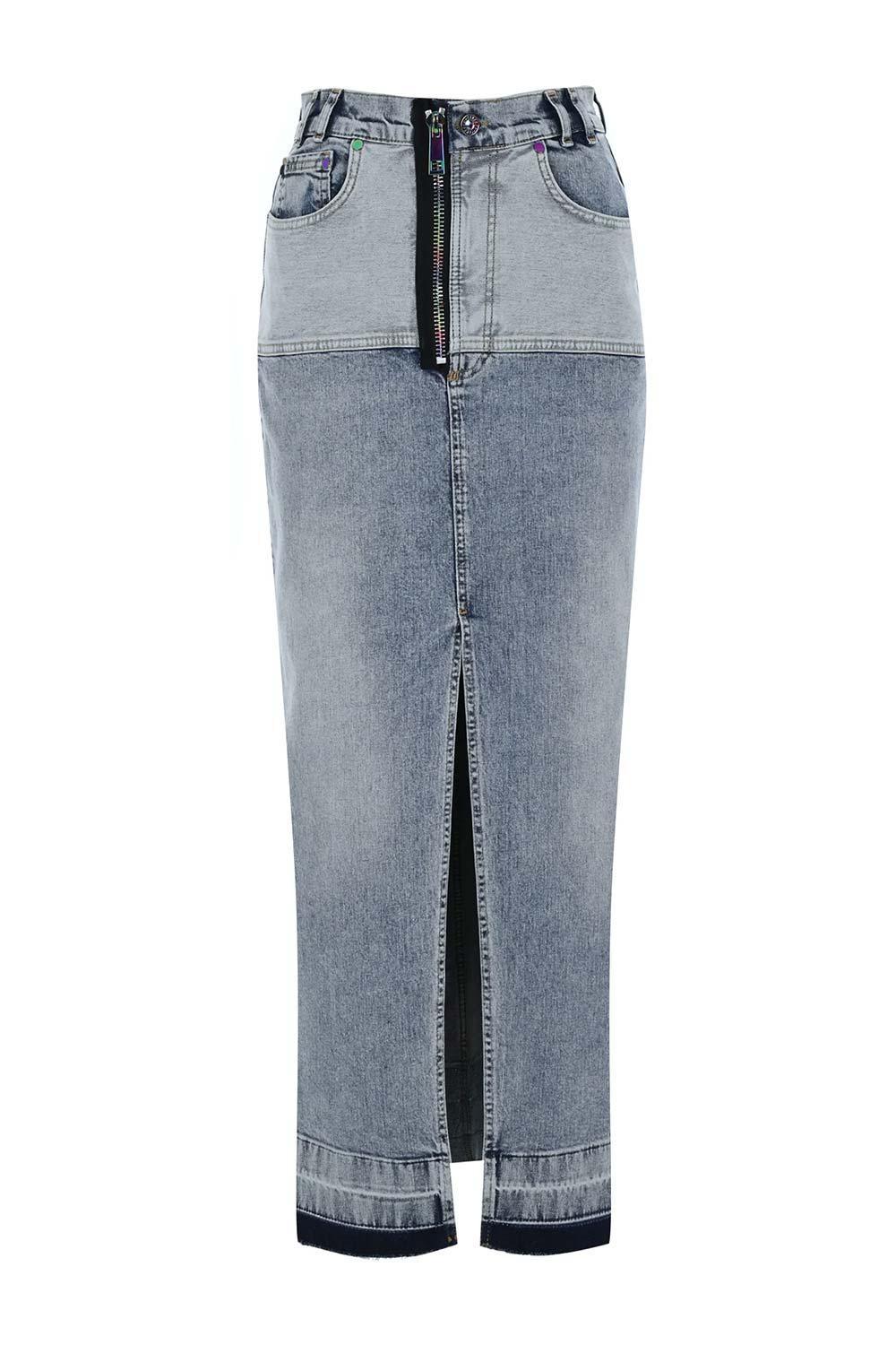 Certain-Laguna Skirt Blue Wash-Etek-3-Milagron.com