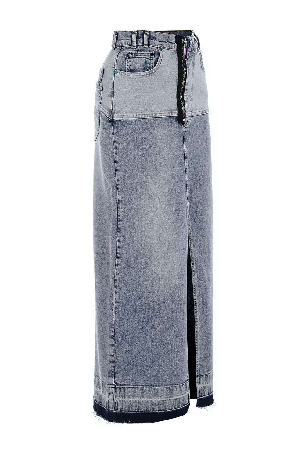 Certain-Laguna Skirt Blue Wash-Etek-4-Milagron.com