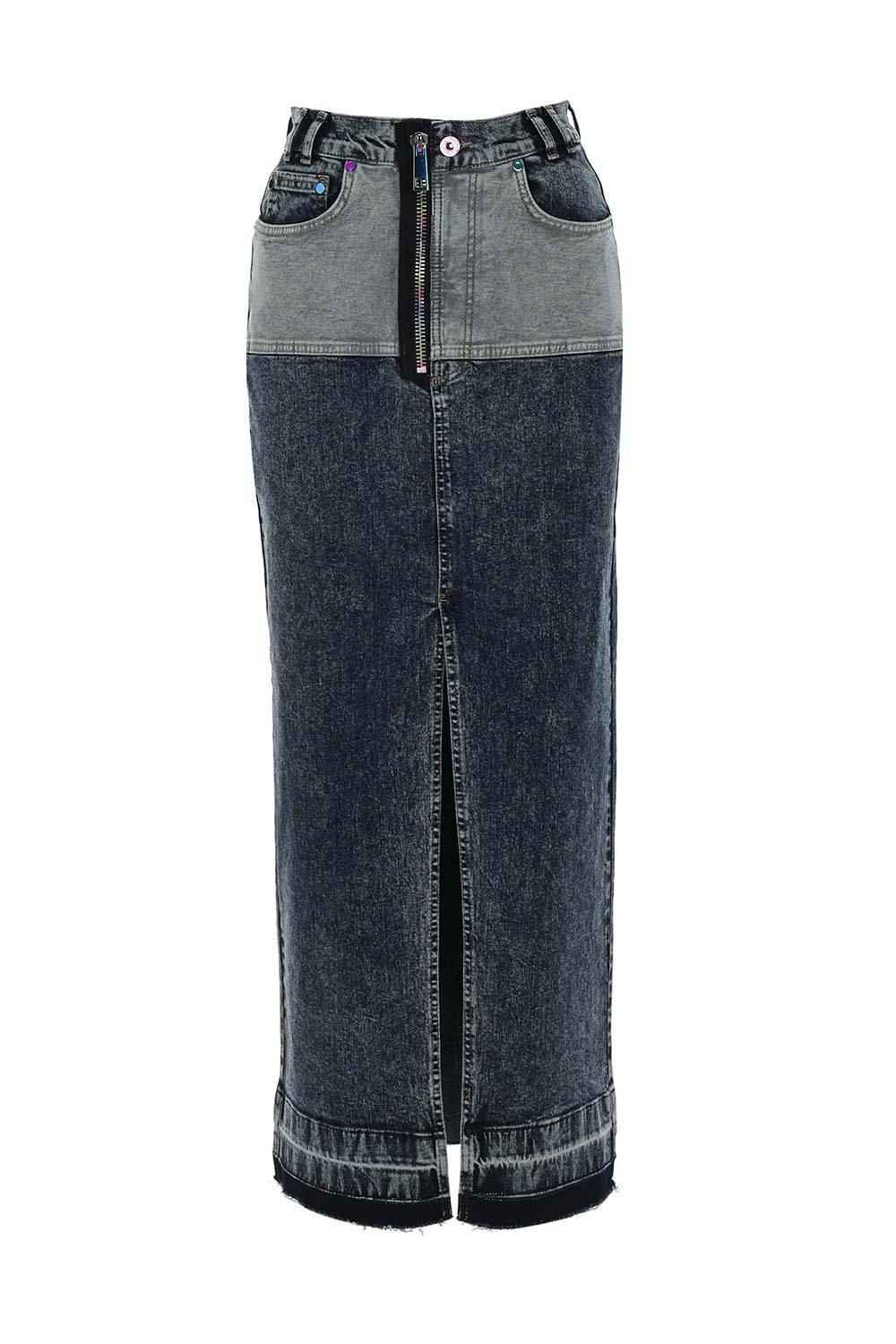 Certain-Laguna Skirt Navy Wash-Etek-3-Milagron.com