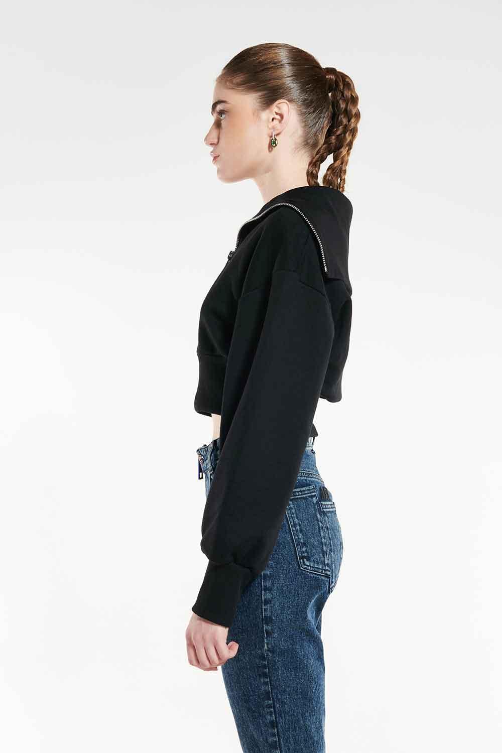 Certain-Zip Sweatshırt-Sweatshirts & Hoodies-3-Milagron.com