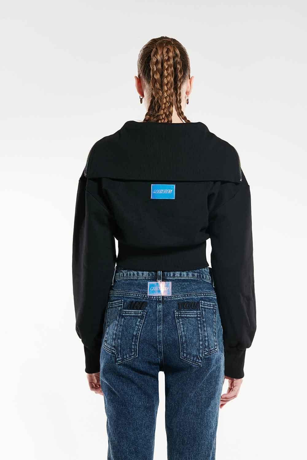 Certain-Zip Sweatshırt-Sweatshirts & Hoodies-4-Milagron.com