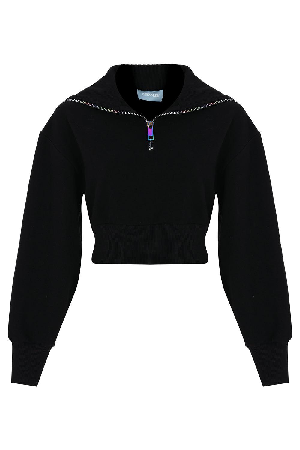 Certain-Zip Sweatshırt-Sweatshirts & Hoodies-8-Milagron.com