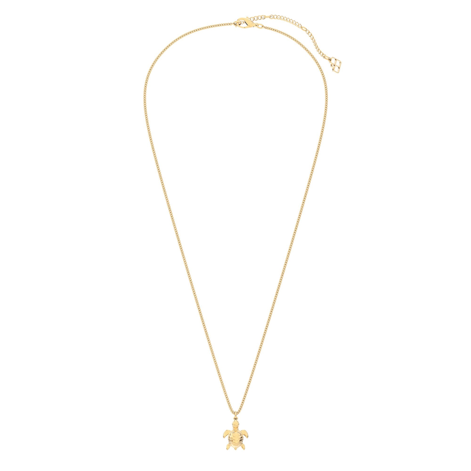 Chocli-18 Ayar Altın Kaplama Kaplumbağa Kolye-Kolye-2-Milagron.com