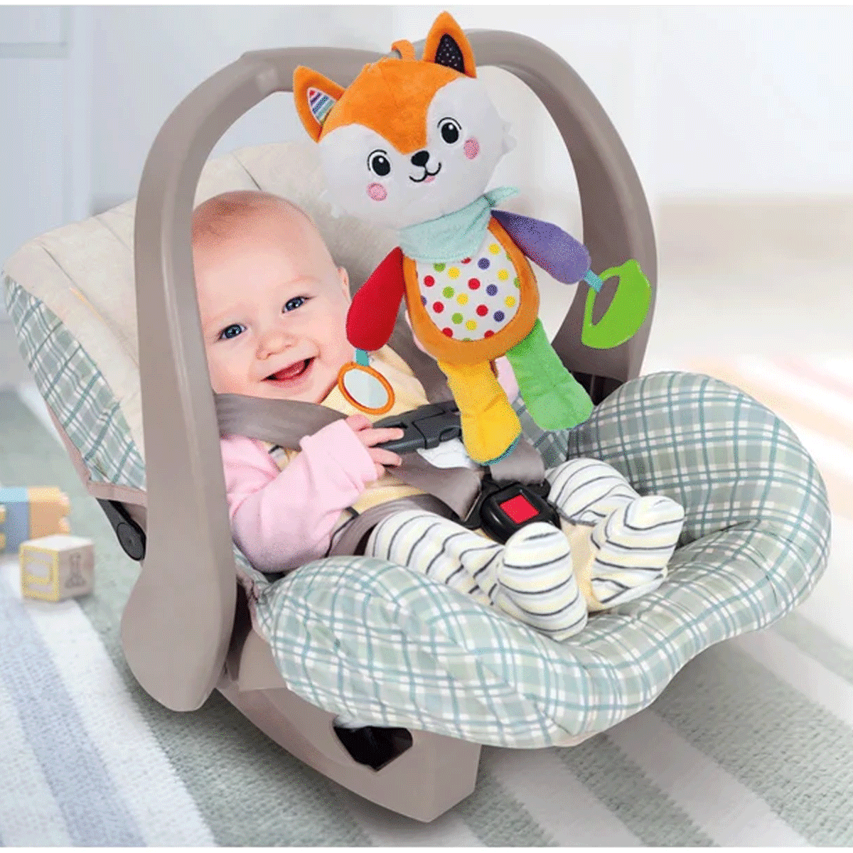 Clementoni-Aktiviteli Pelüş Tilki-Bebek Oyuncakları-4-Milagron.com